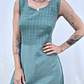 VESTIDO LARGO VERDE MENTA I S-M  - Miniatura 6