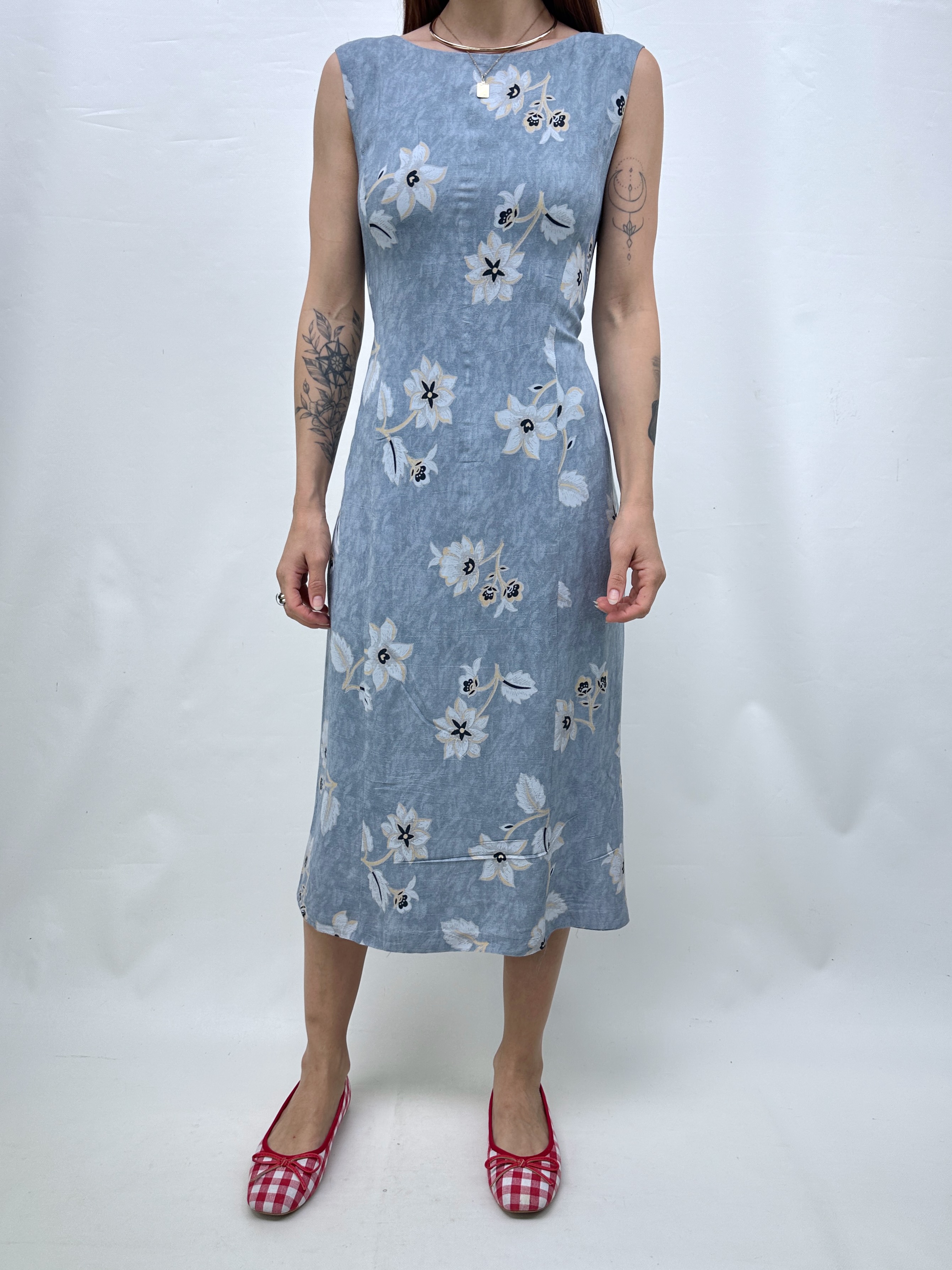 VESTIDO VINTAGE FLOREADO I M 1