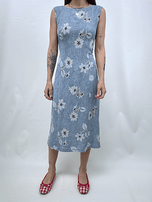 VESTIDO VINTAGE FLOREADO I M