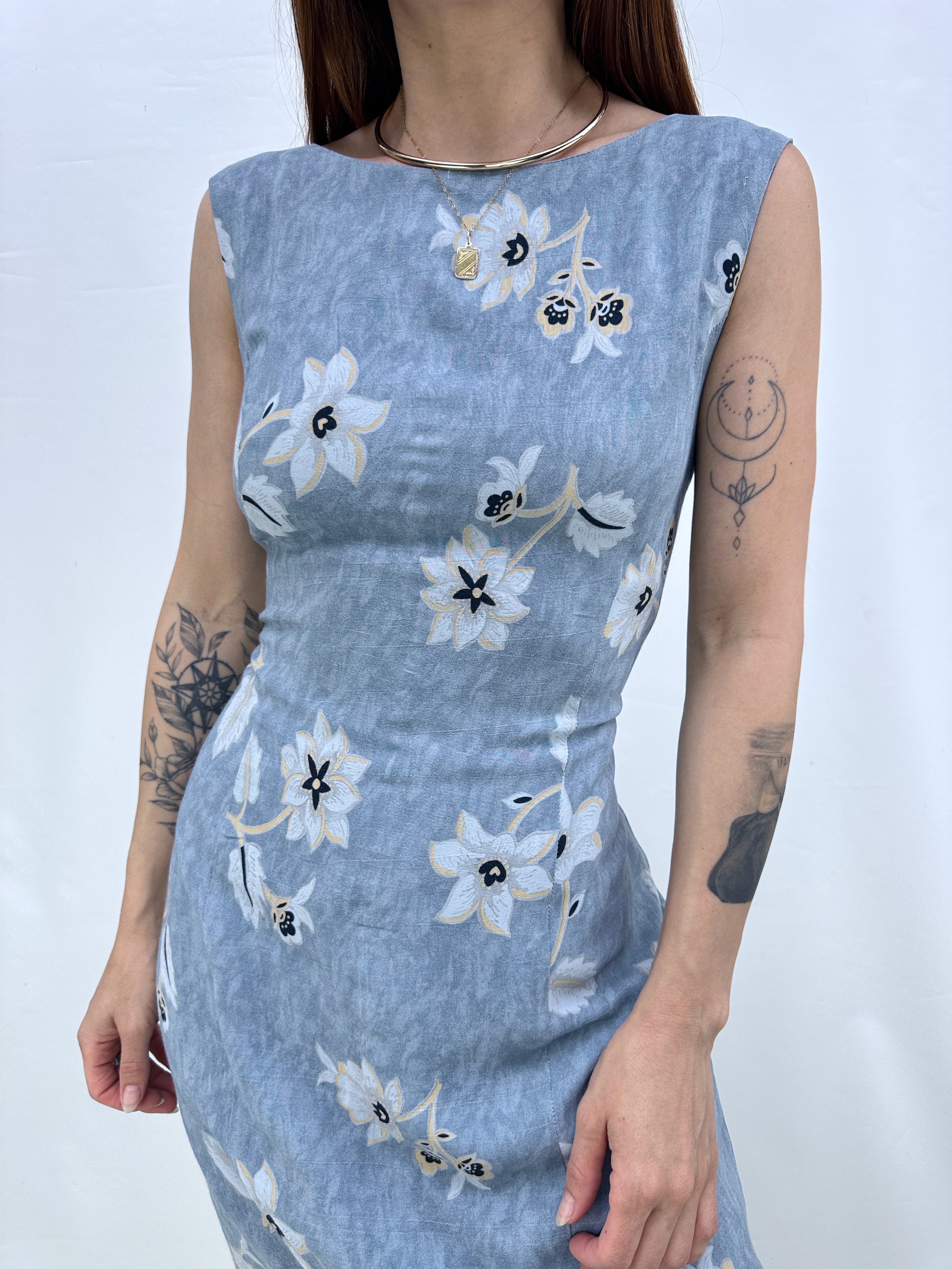 VESTIDO VINTAGE FLOREADO I M 3