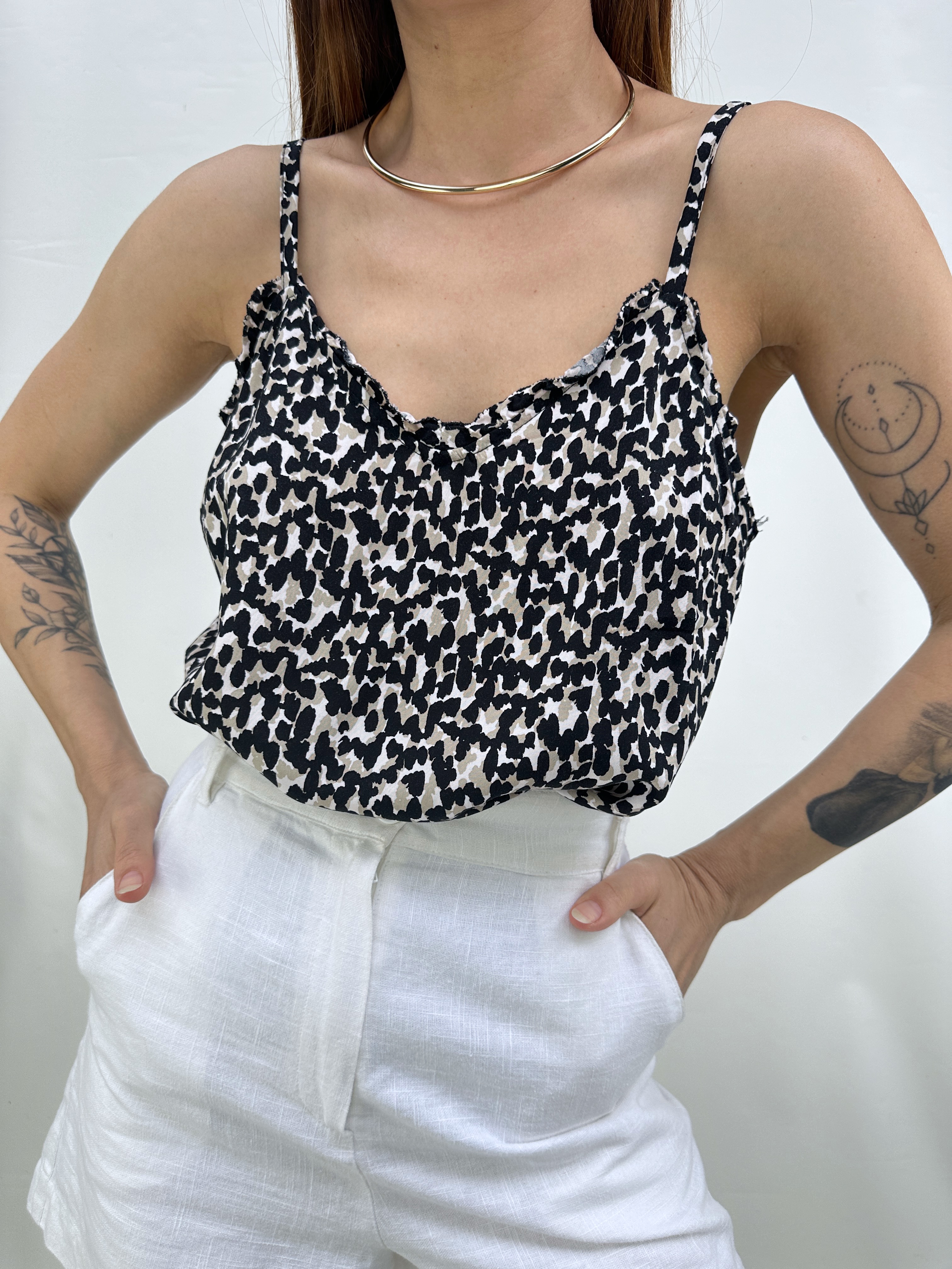 TOP ANIMAL PRINT S 5