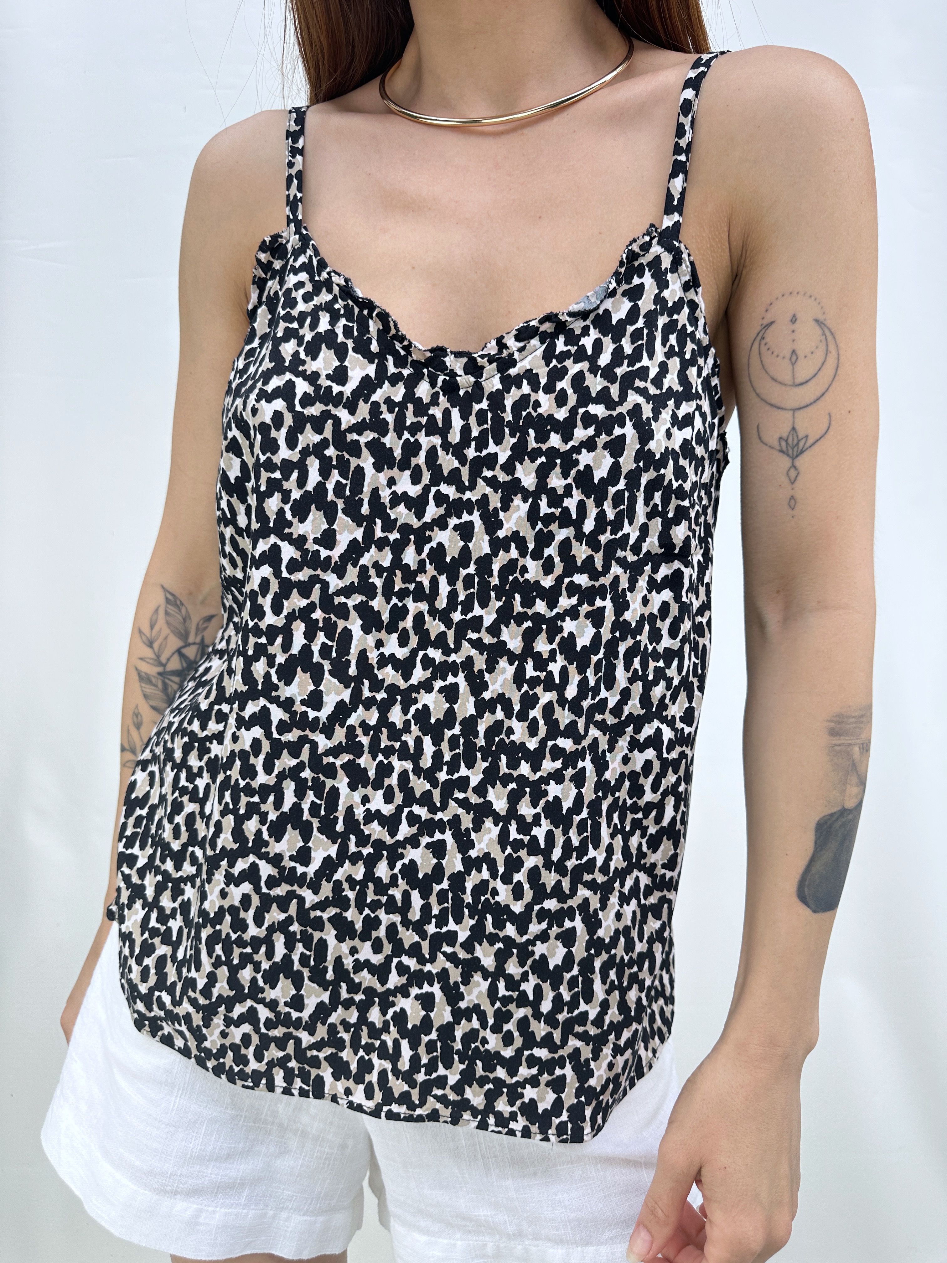TOP ANIMAL PRINT S 6