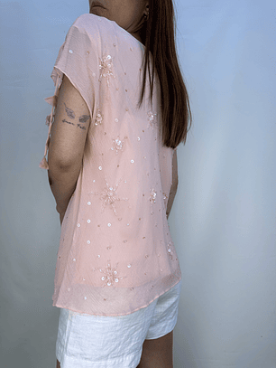 POLERA SEDA MOSTACILLAS I M-L