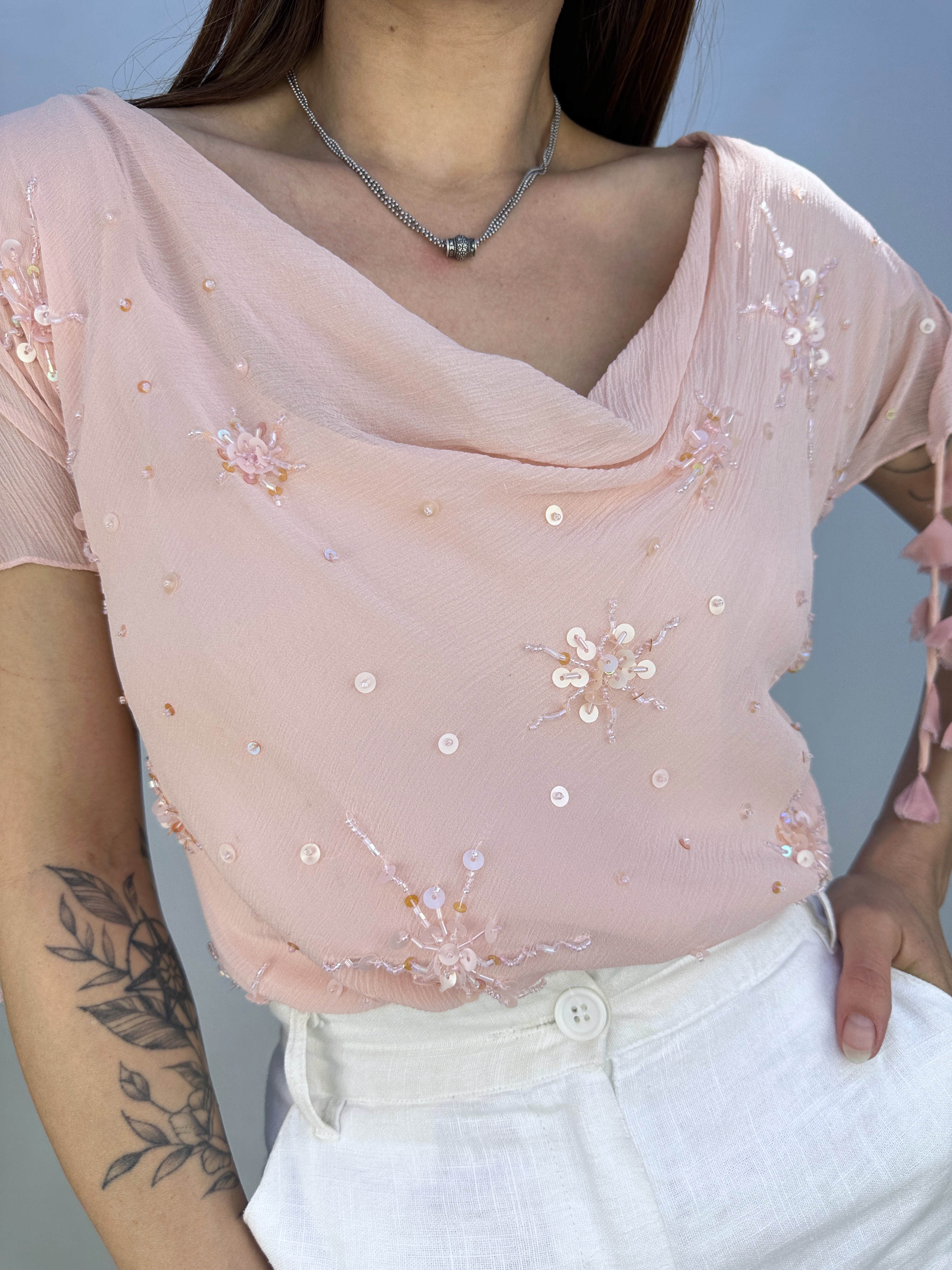 POLERA SEDA MOSTACILLAS I M-L 7