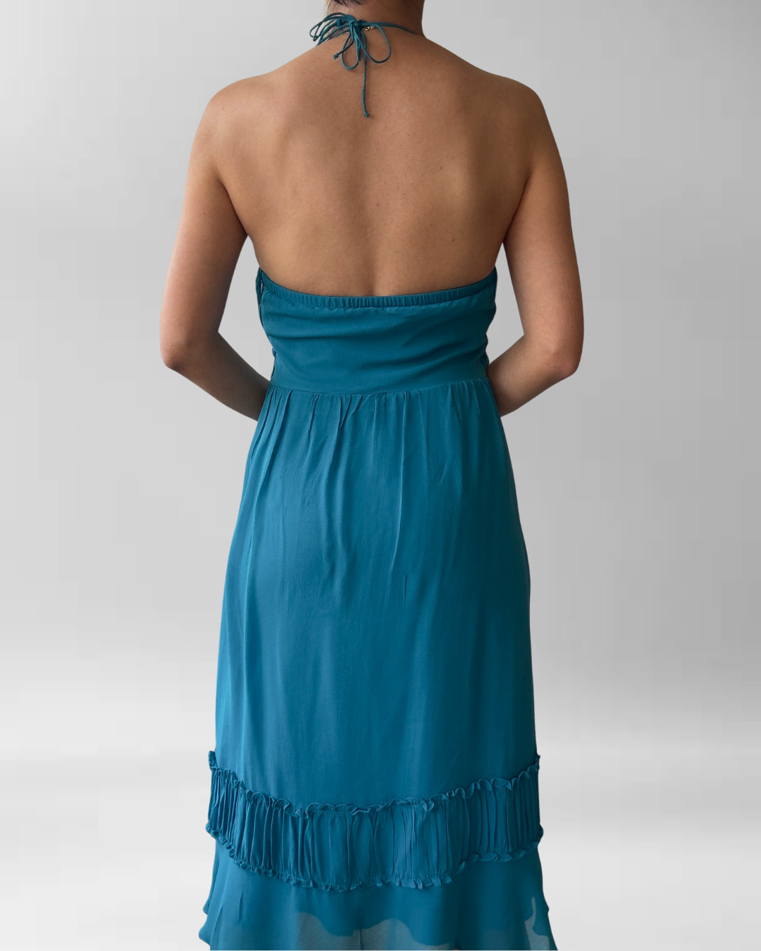 VESTIDO FIESTA SEDA | S-M  5