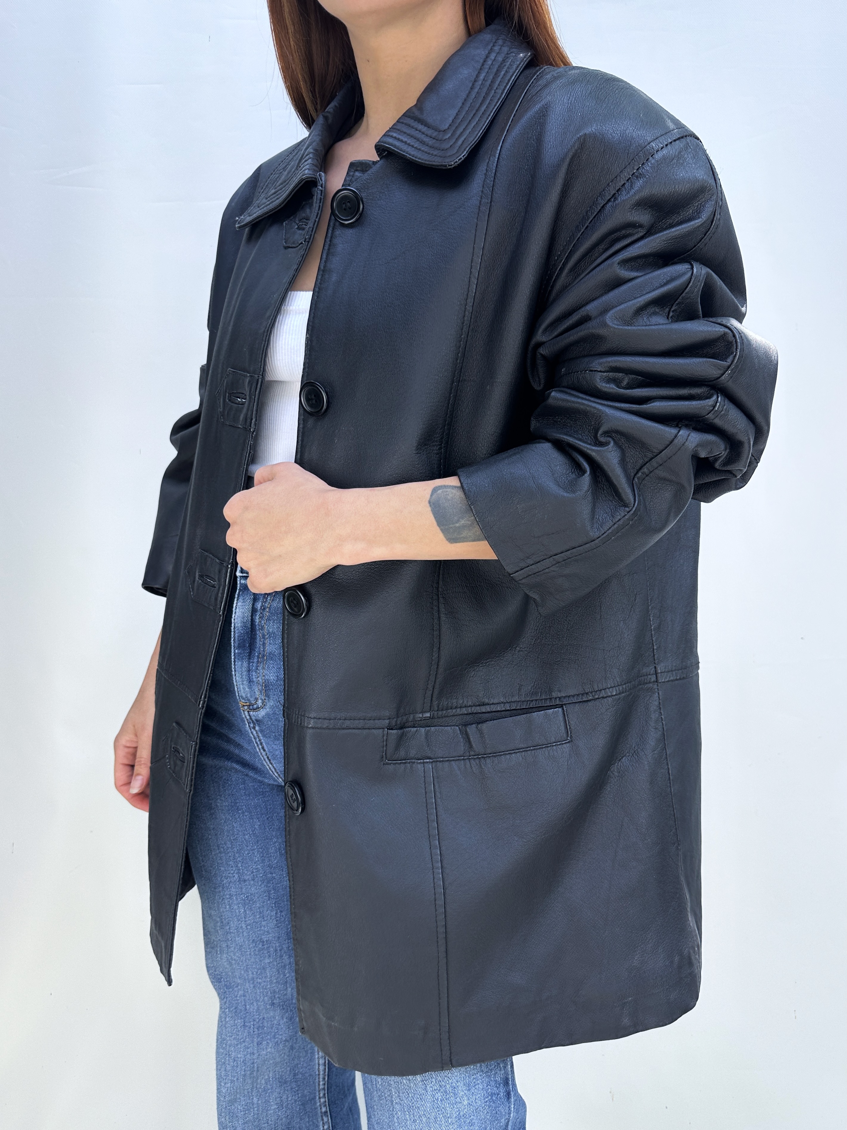 CHAQUETÓN CUERO I XL 6