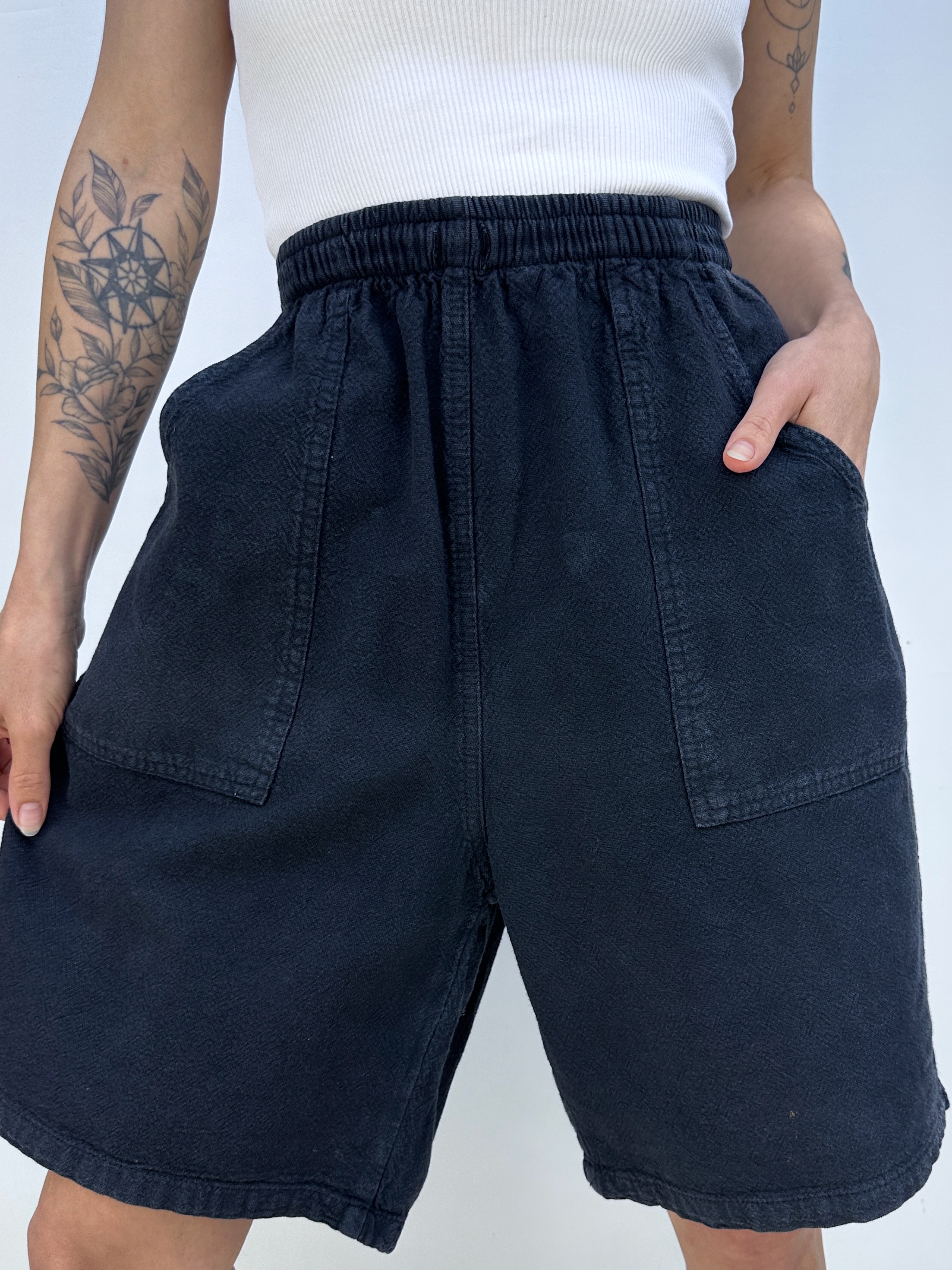 SHORT NEGRO ALGODÓN I 38-42 2
