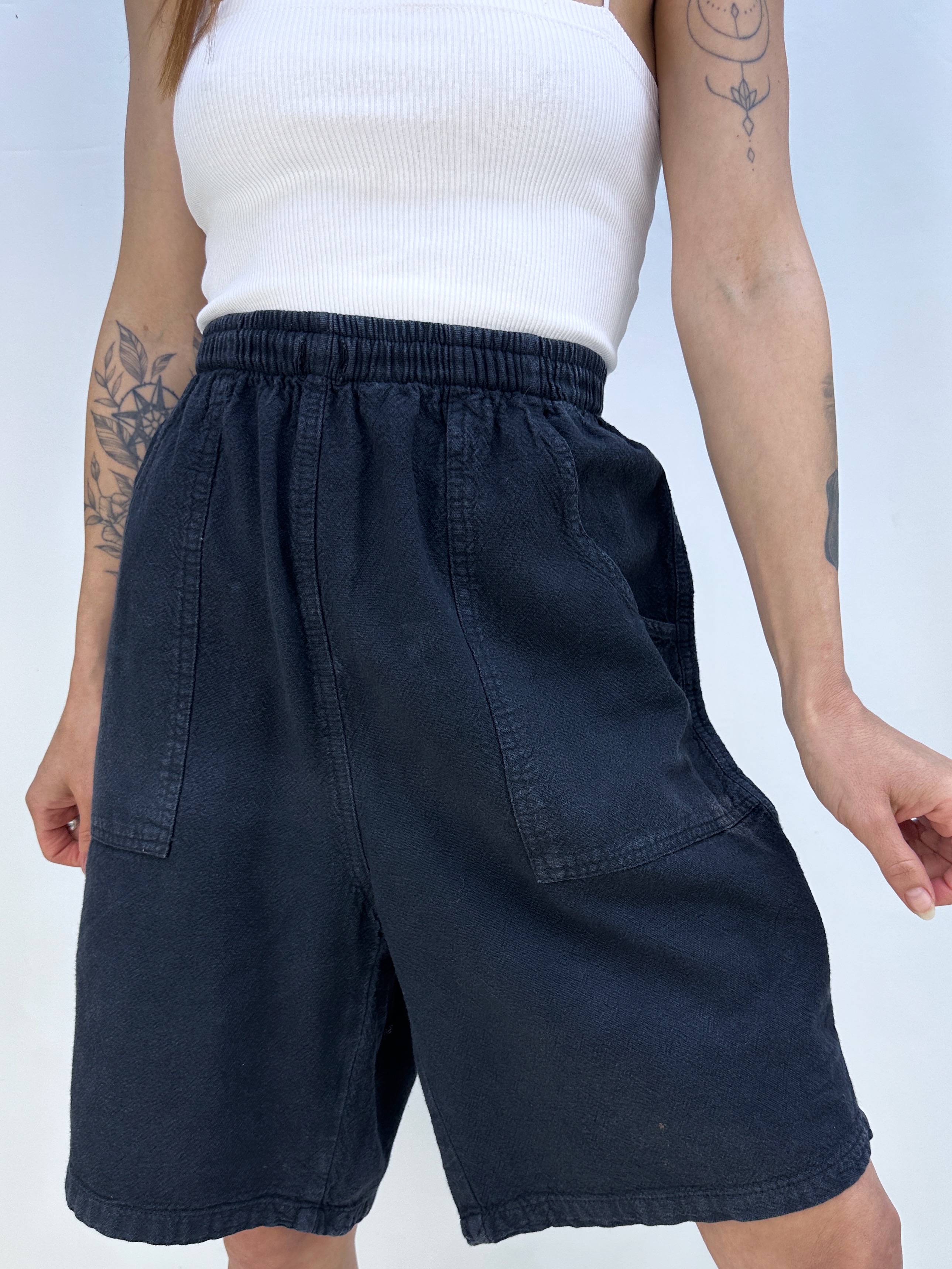 SHORT NEGRO ALGODÓN I 38-42 3