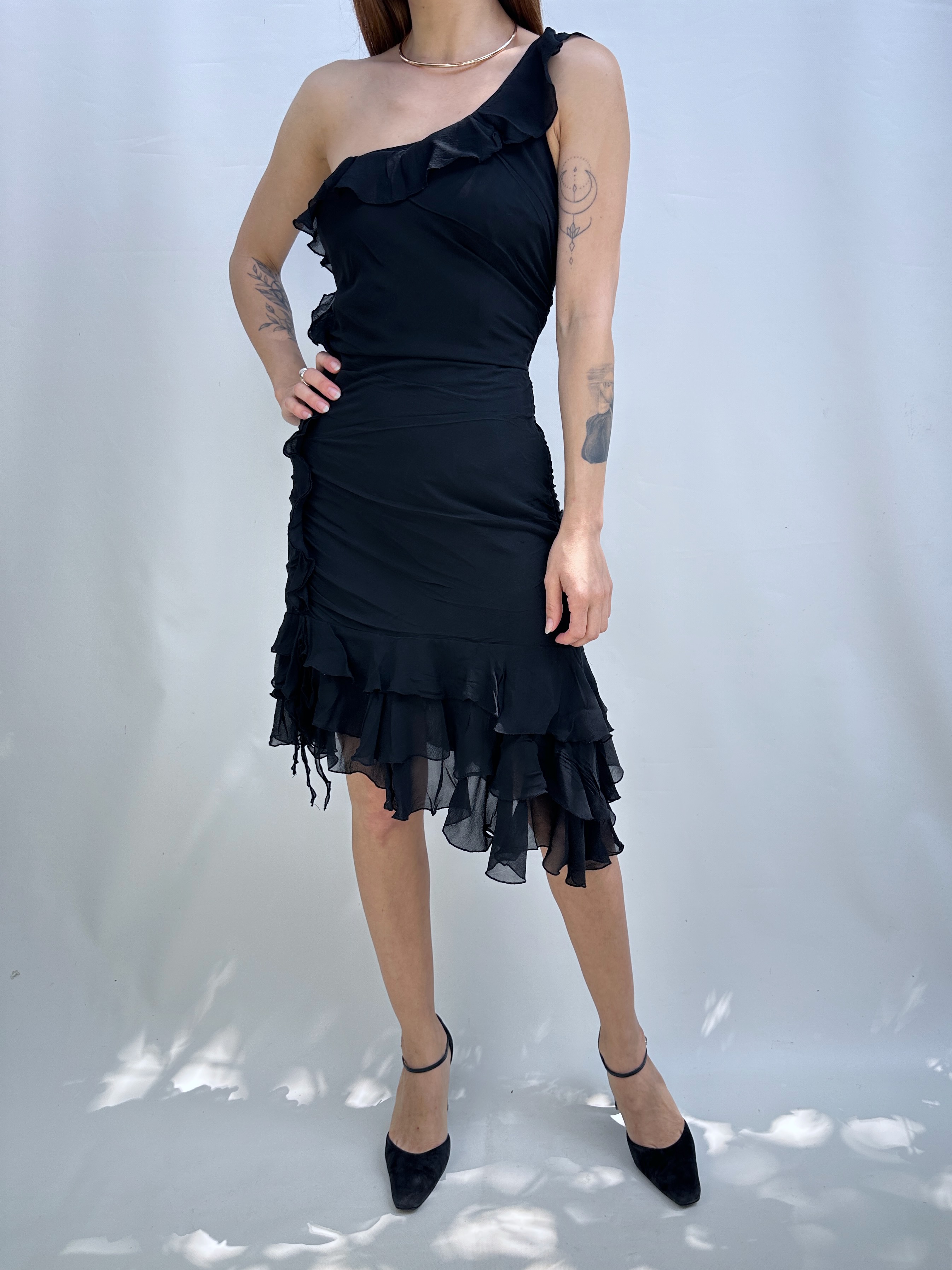 VESTIDO Y2K SEDA I XS 1