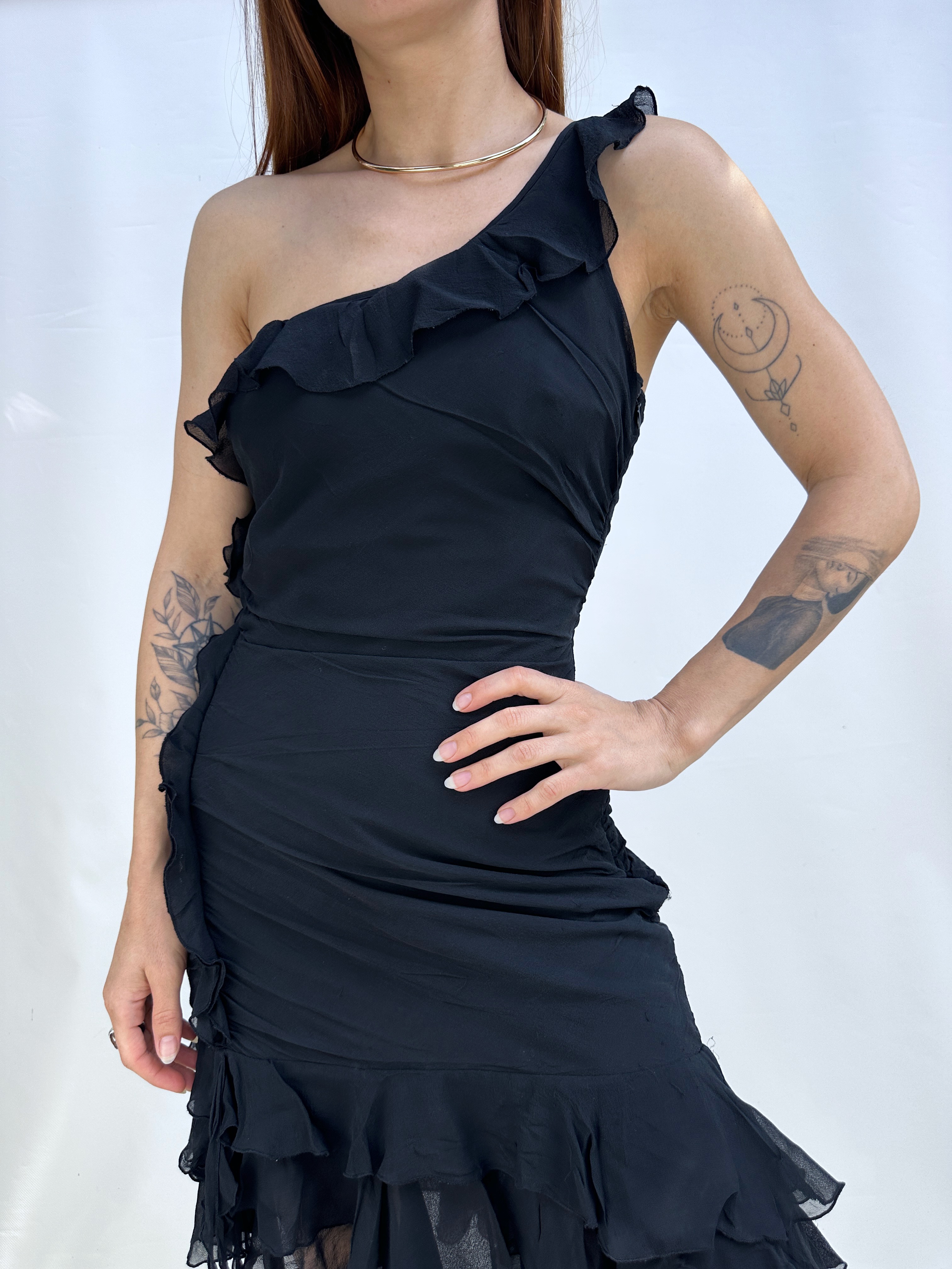 VESTIDO Y2K SEDA I XS 4