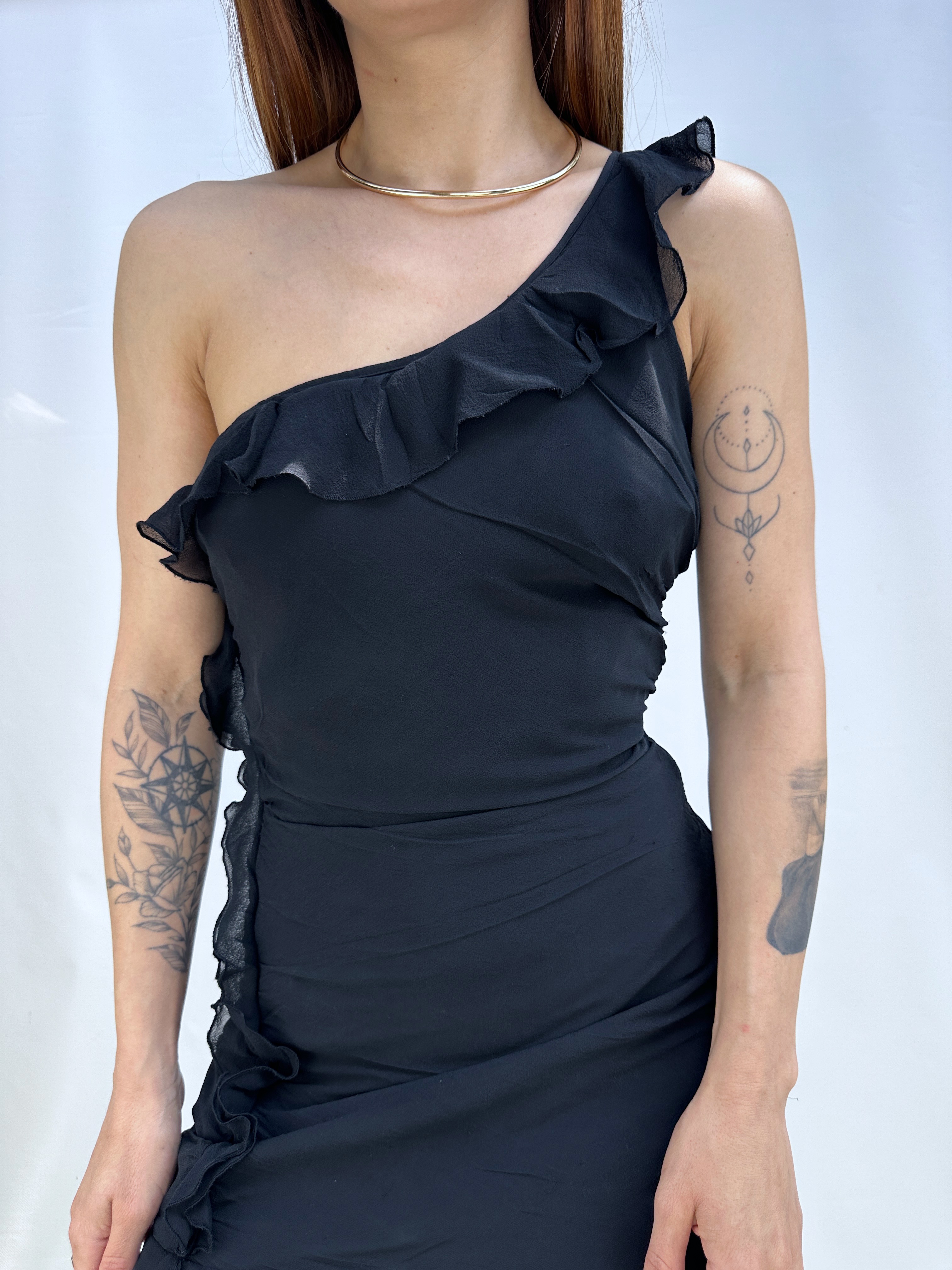 VESTIDO Y2K SEDA I XS 6