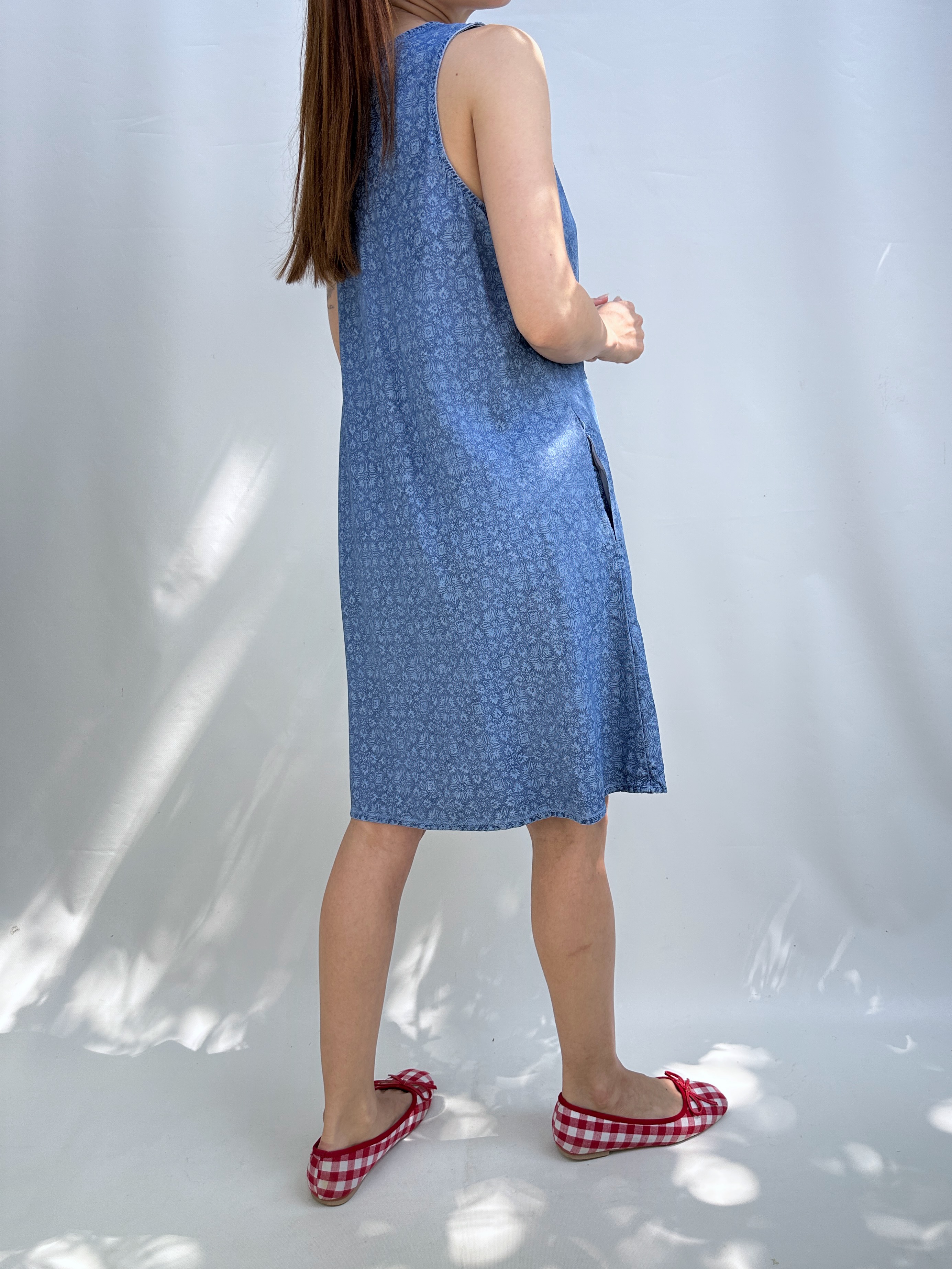 VESTIDO GAP DENIM I M 4