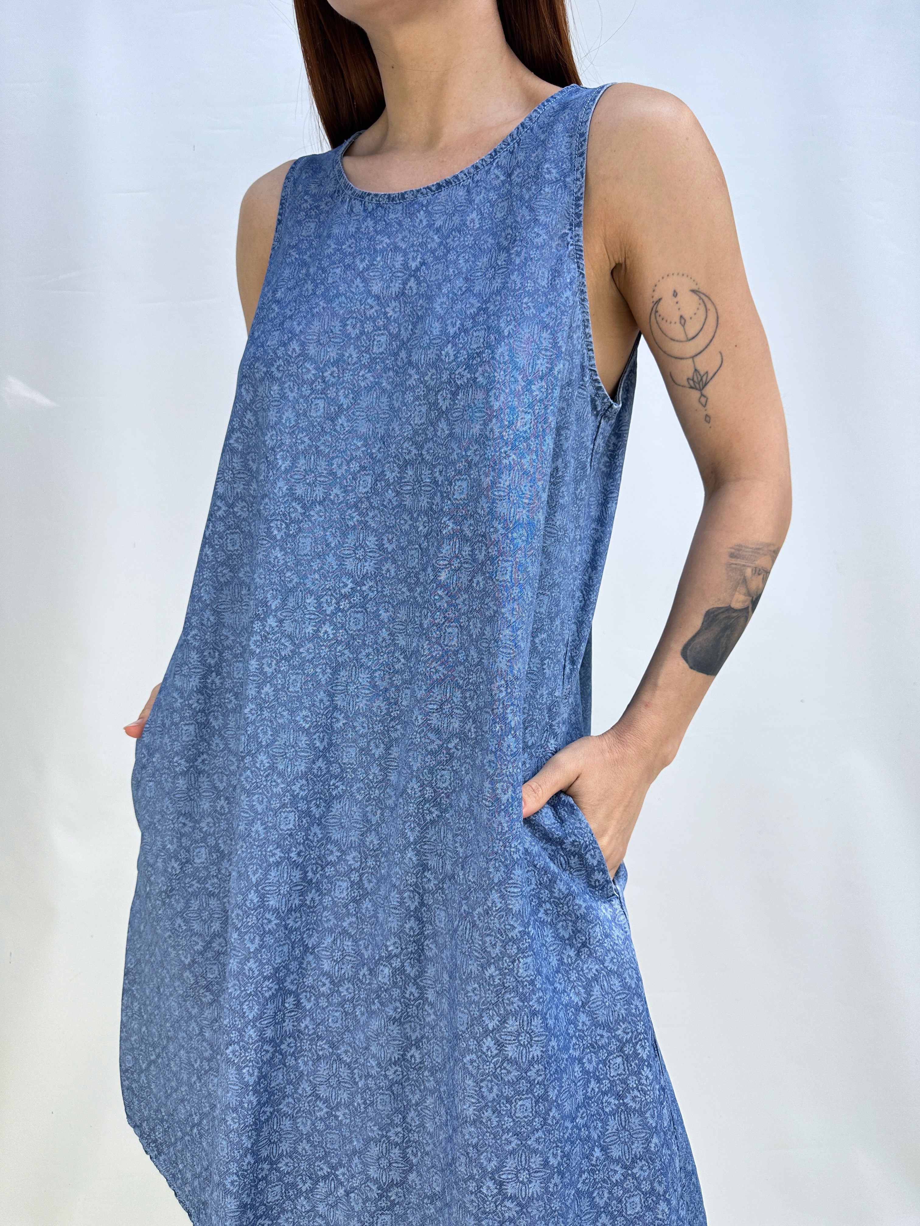 VESTIDO GAP DENIM I M 2