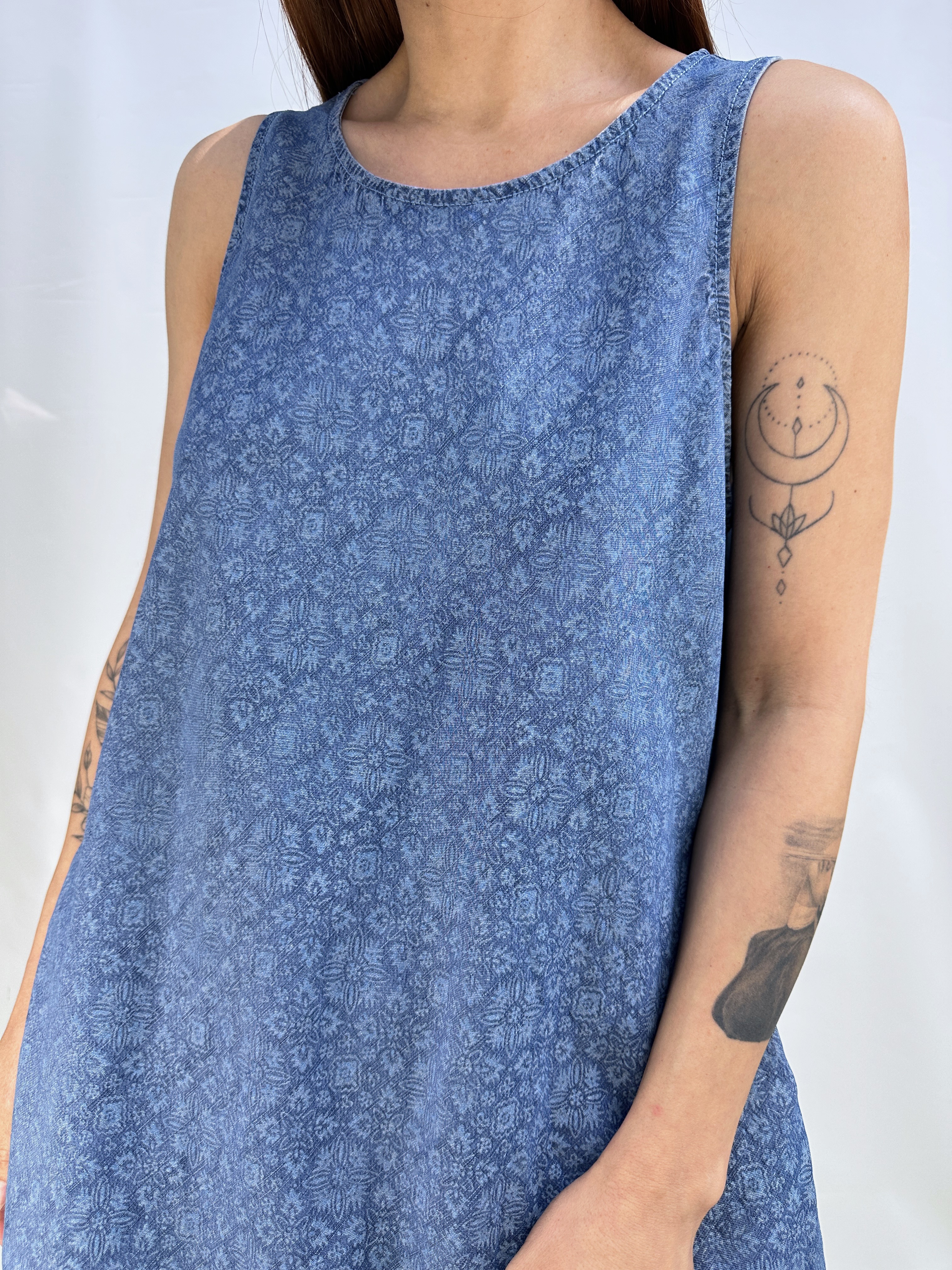 VESTIDO GAP DENIM I M 5
