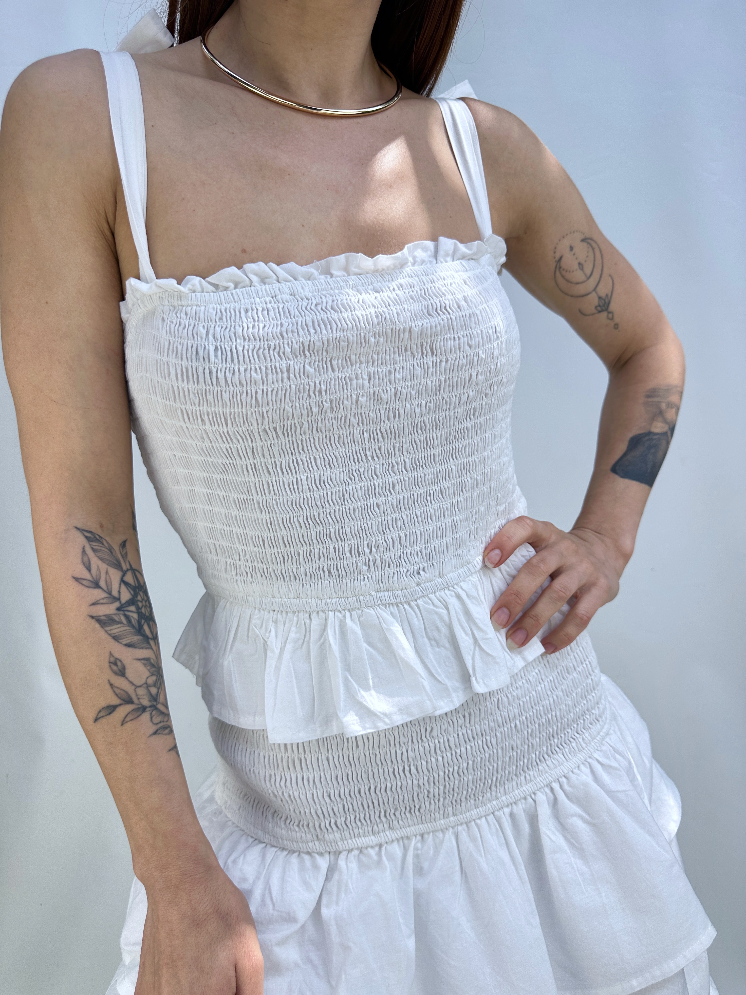 VESTIDO VOLANTES I ALGODÓN I S-M 5