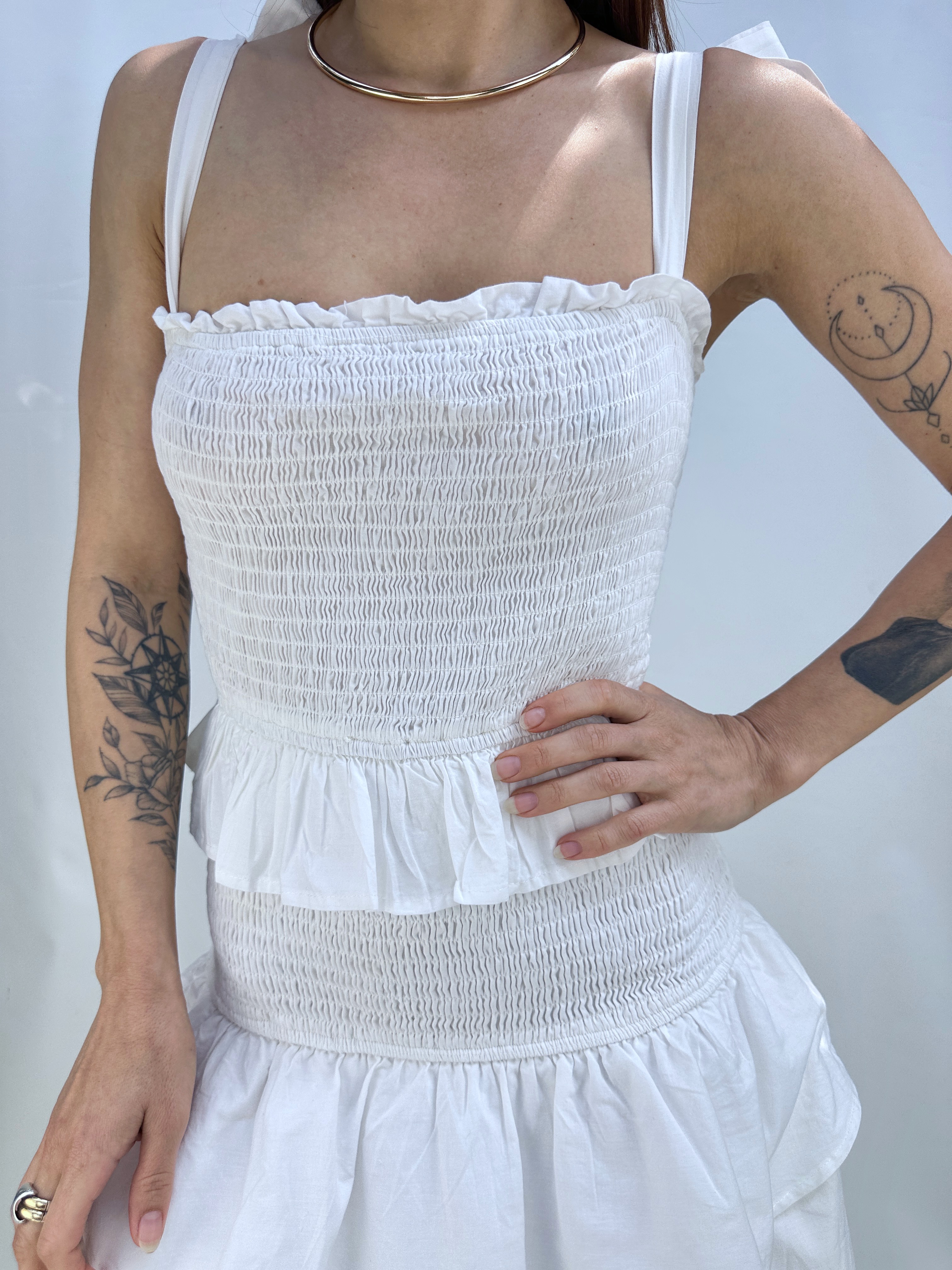 VESTIDO VOLANTES I ALGODÓN I S-M 3