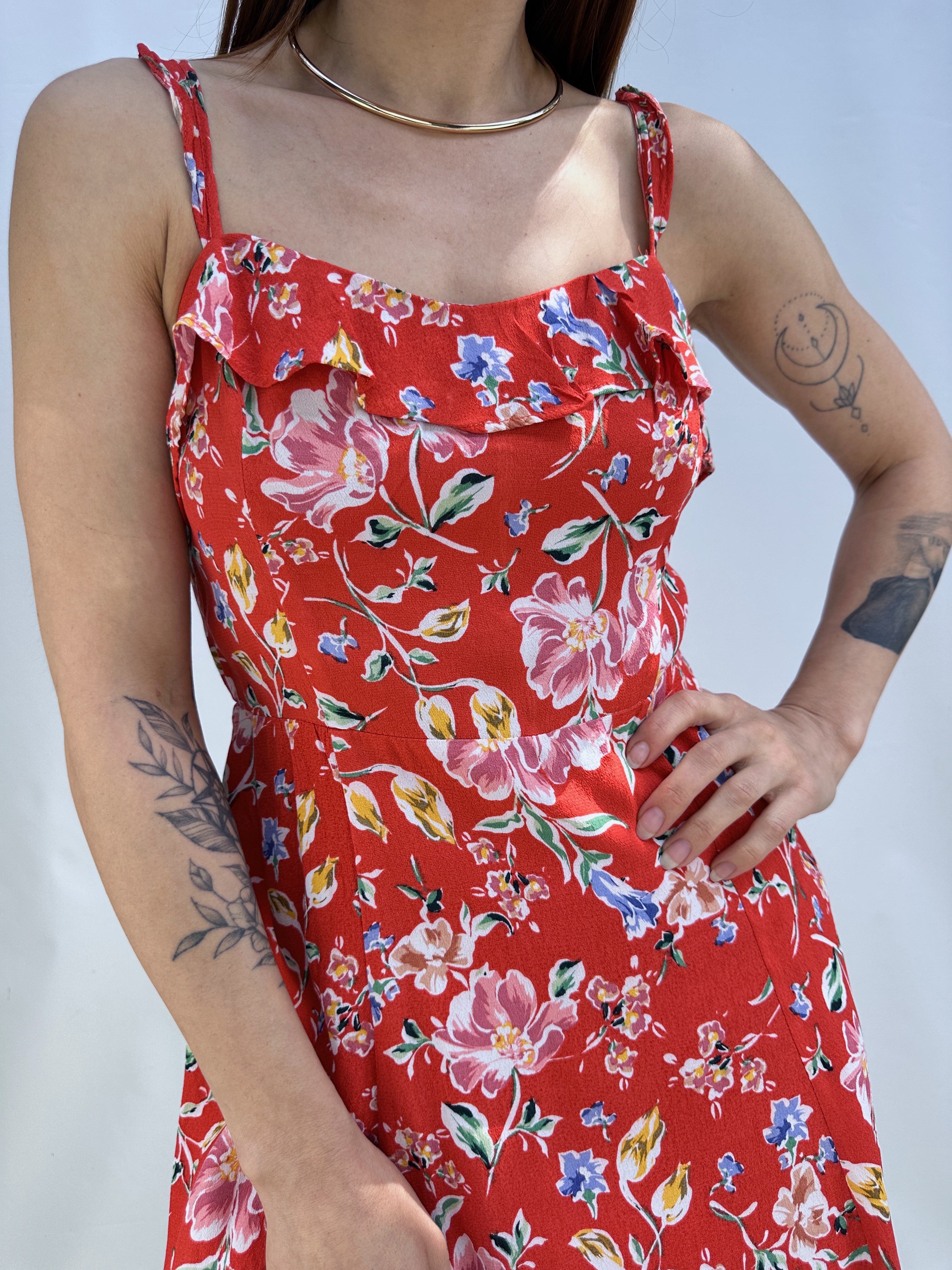 VESTIDO FLOREADO I XS 2