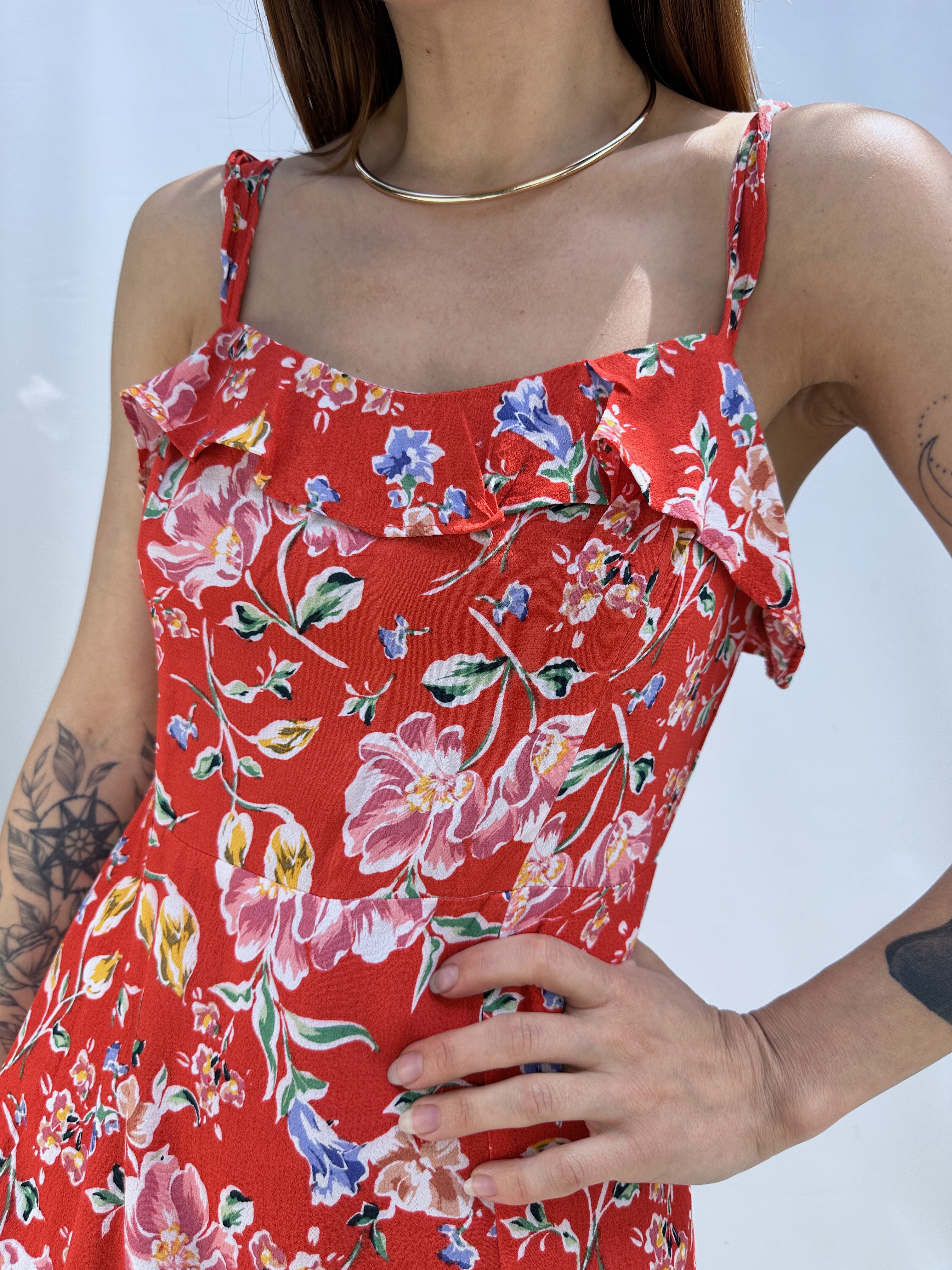 VESTIDO FLOREADO I XS 7