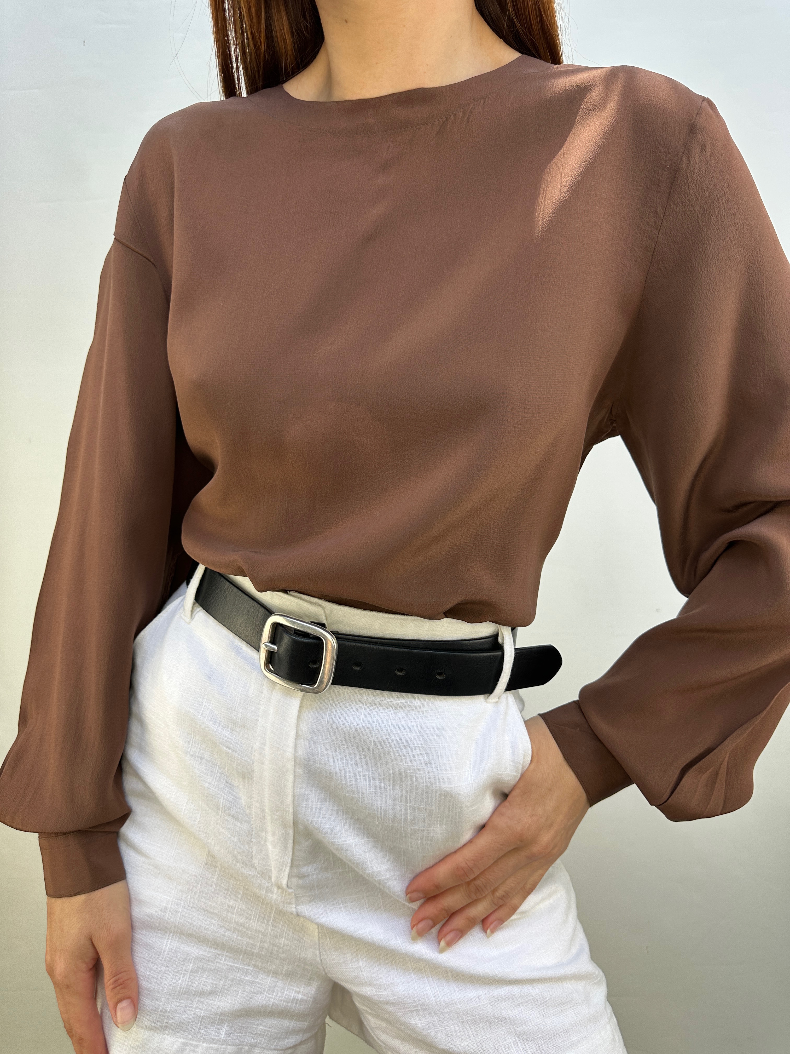 POLERA SEDA CHOCOLATE I M 5