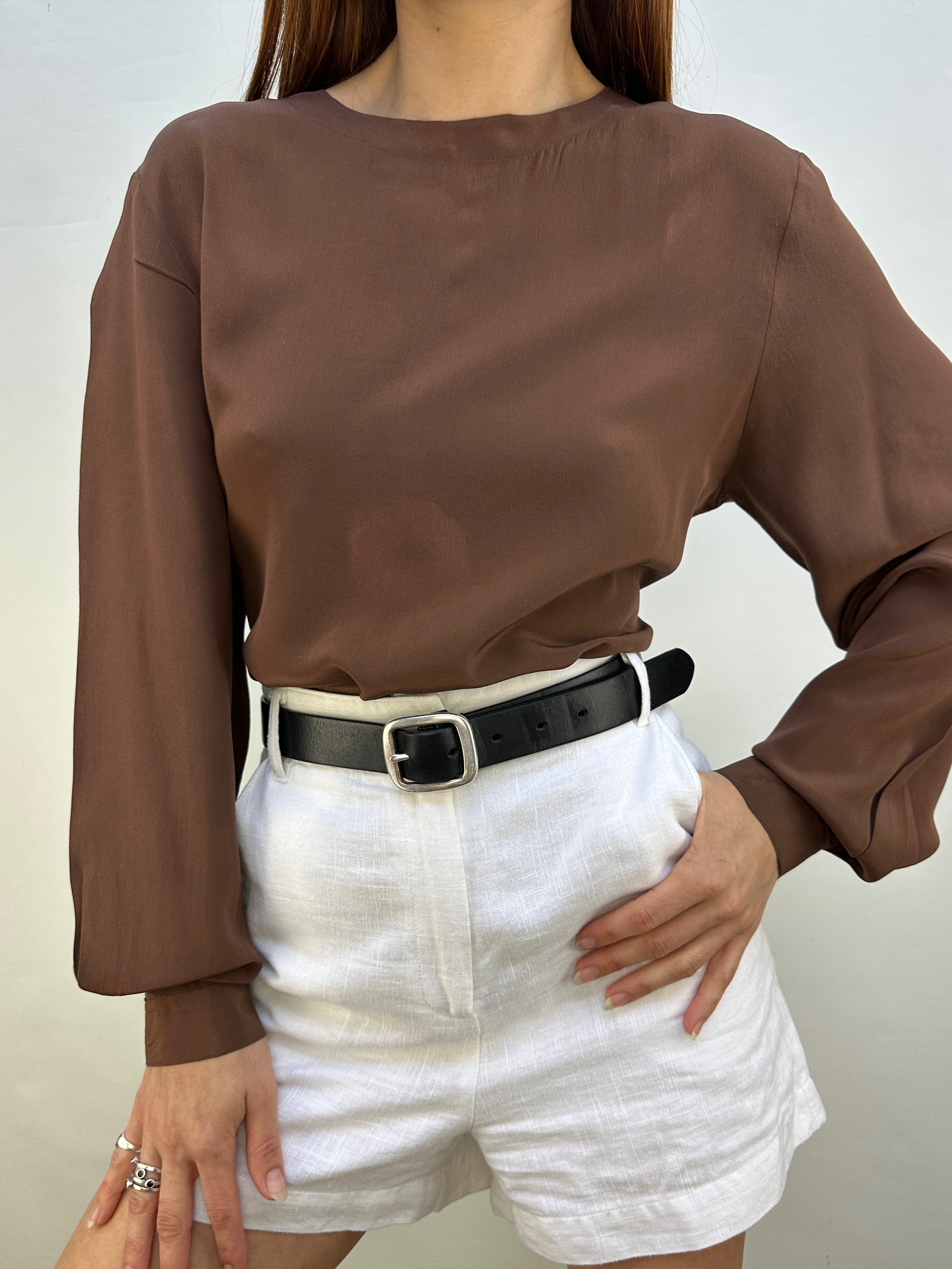 POLERA SEDA CHOCOLATE I M 7