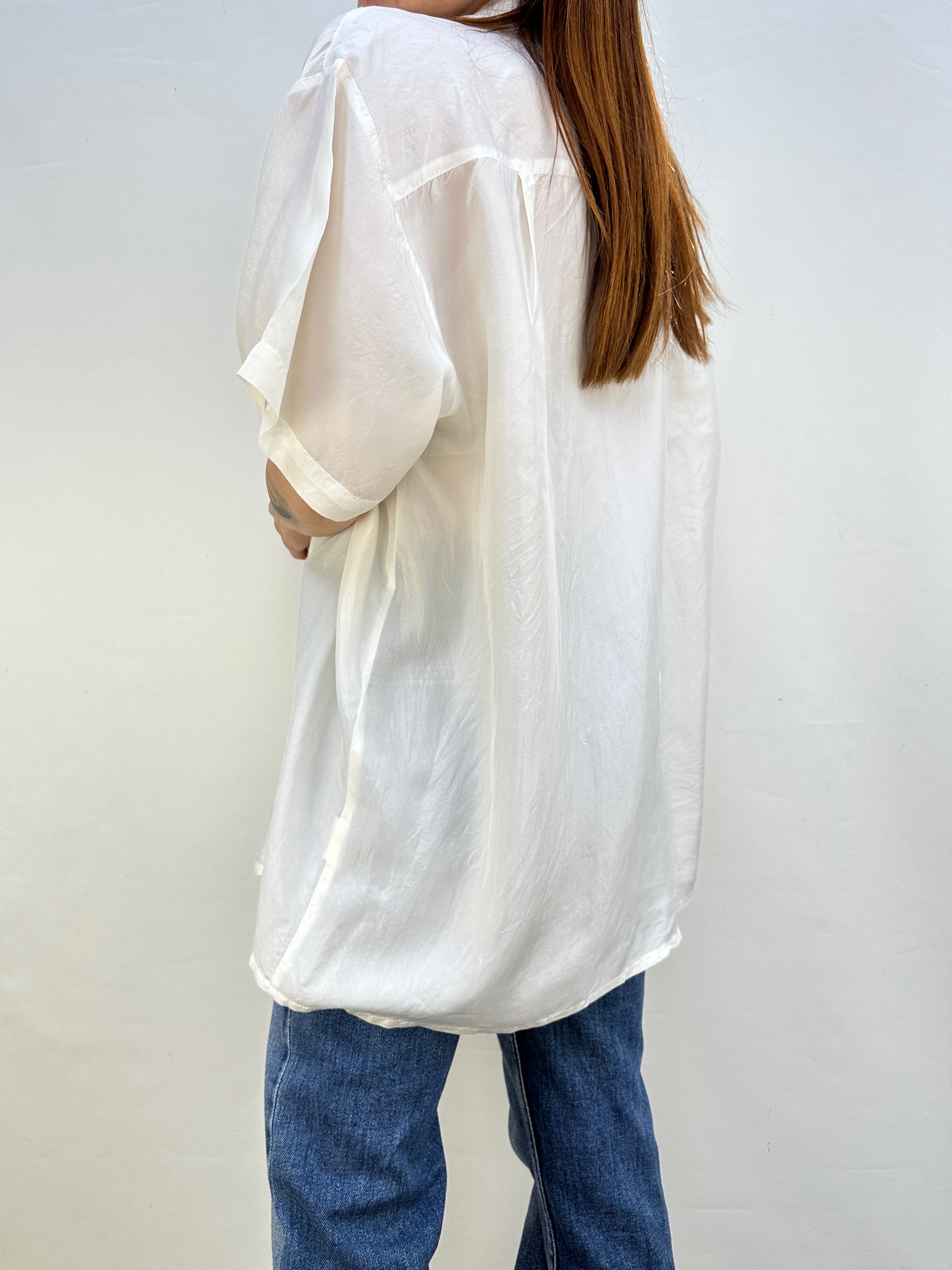 BLUSA SEDA VINTAGE I XL 3