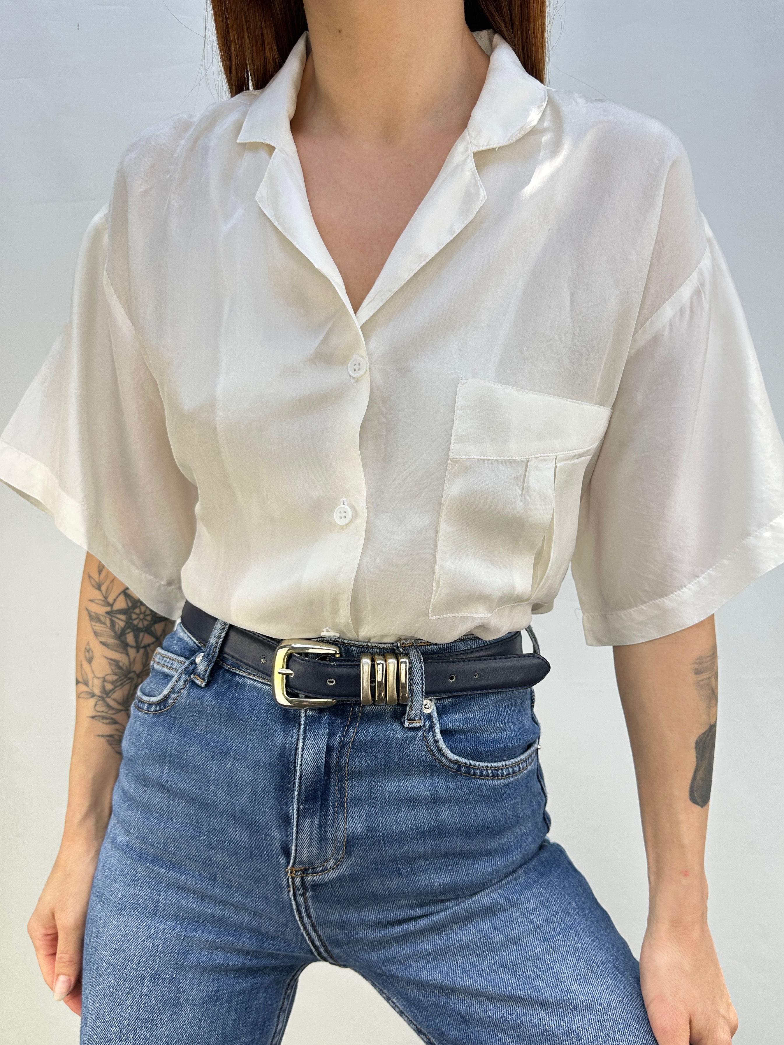 BLUSA SEDA VINTAGE I XL 4