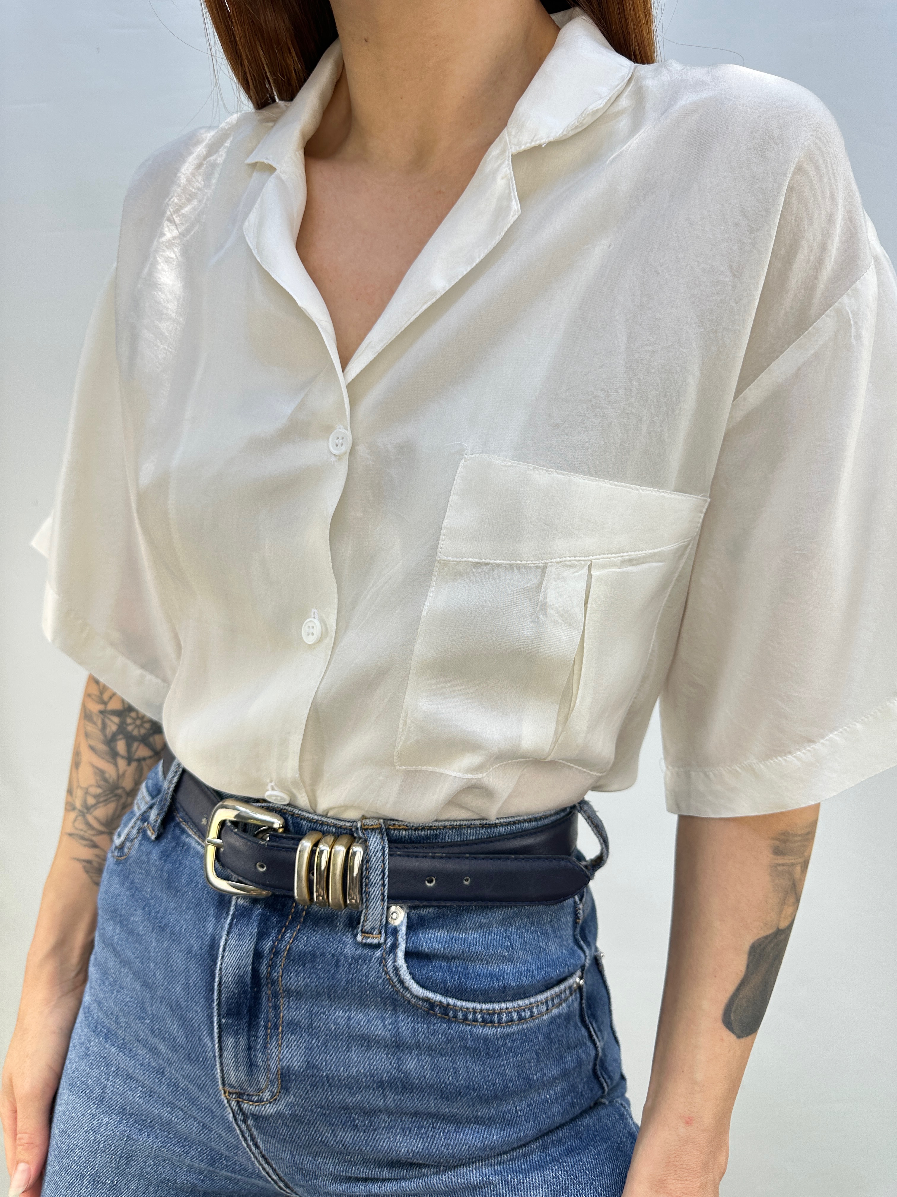 BLUSA SEDA VINTAGE I XL 5