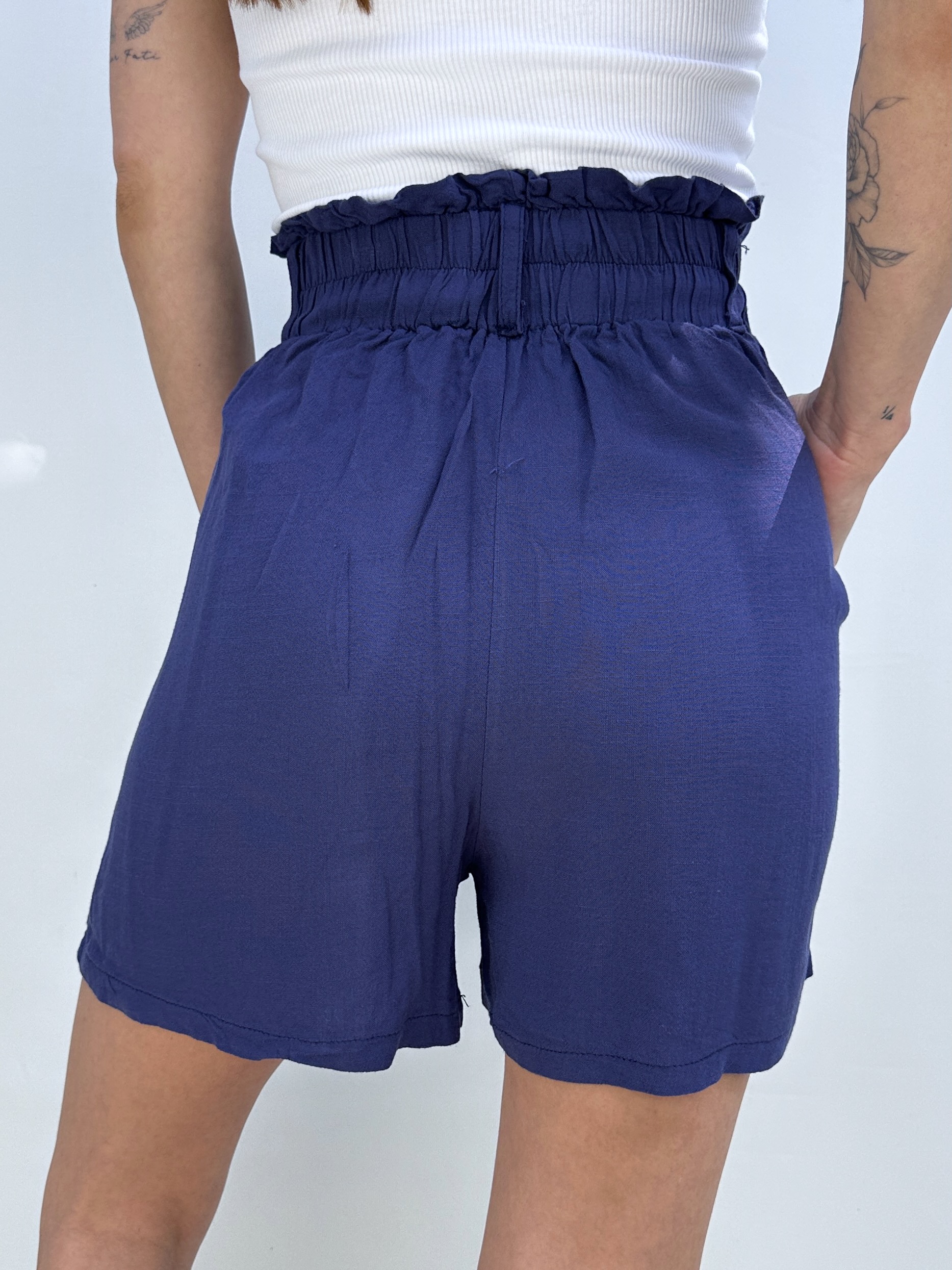 SHORT AZUL MARINO I S 4