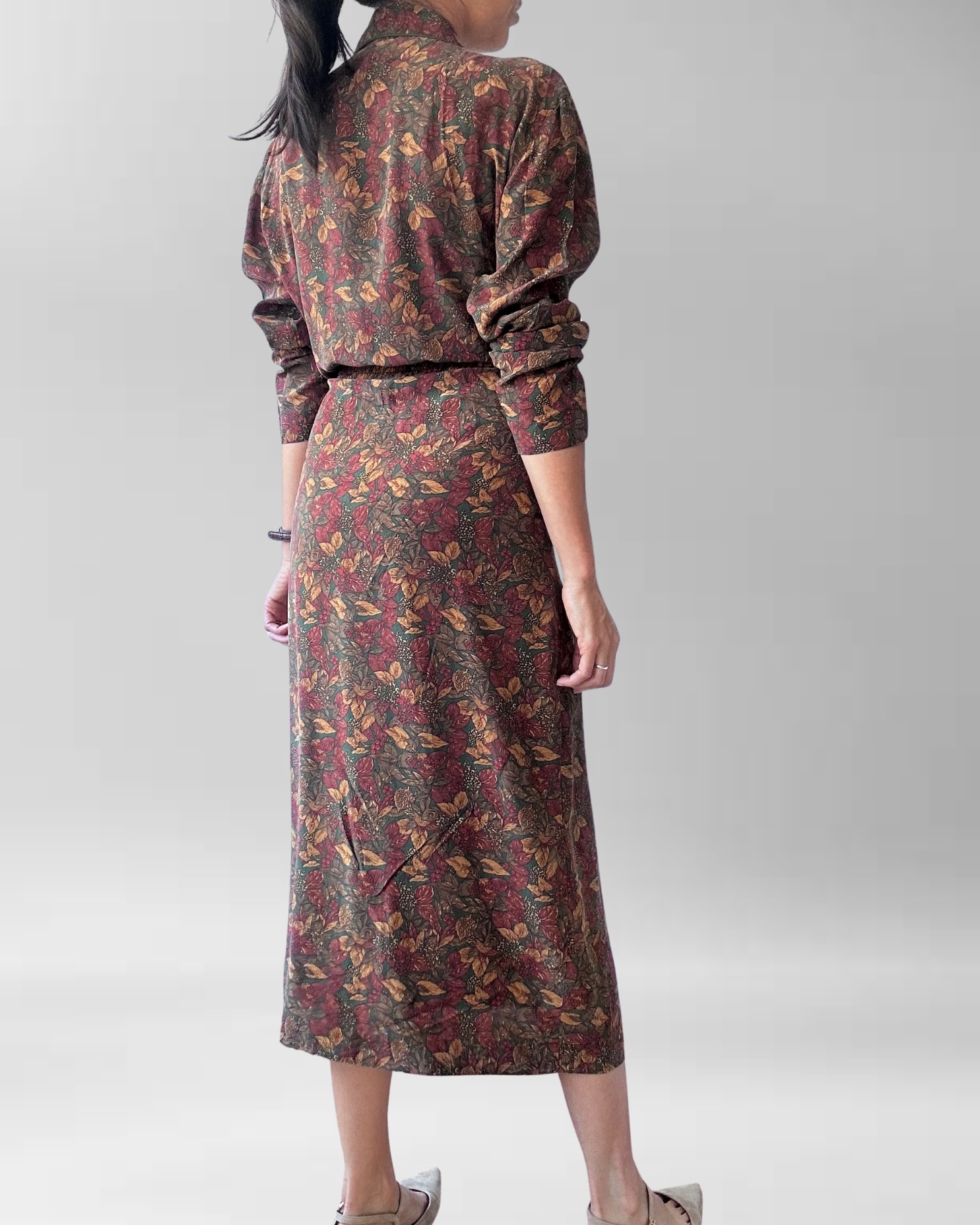 VESTIDO SEDA TALBOTS I L  6