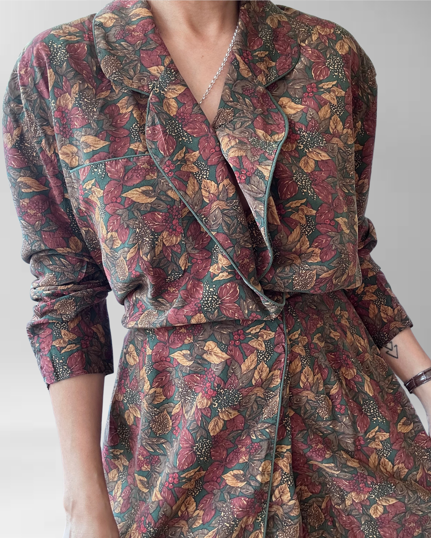 VESTIDO SEDA TALBOTS I L  8