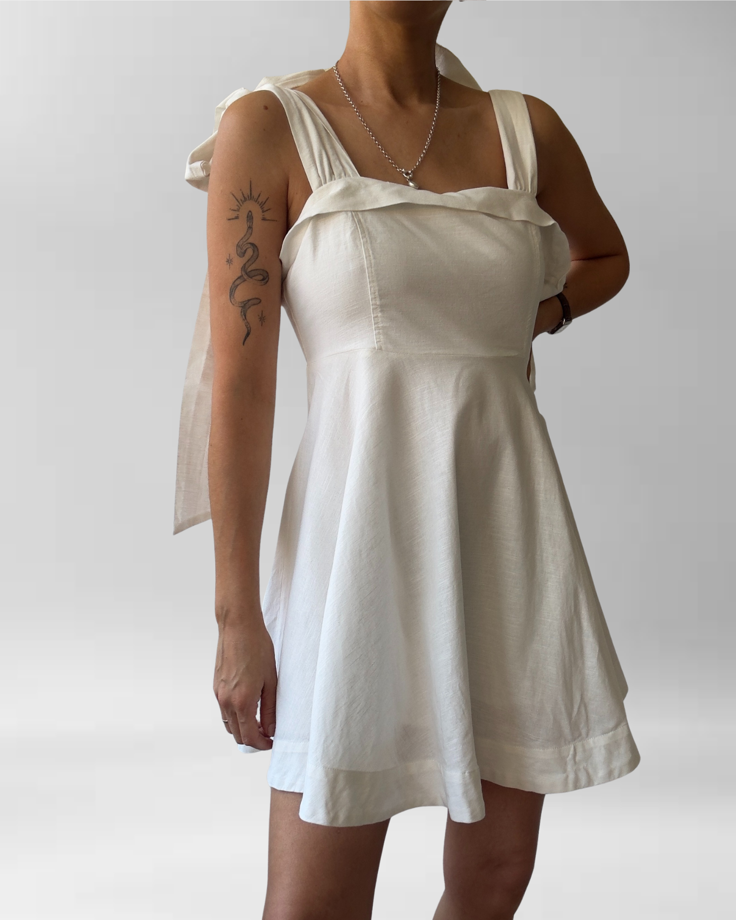VESTIDO BLANCO | M-L 4