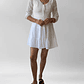 VESTIDO BLANCO BRODERIE | XS-S - Miniatura 1