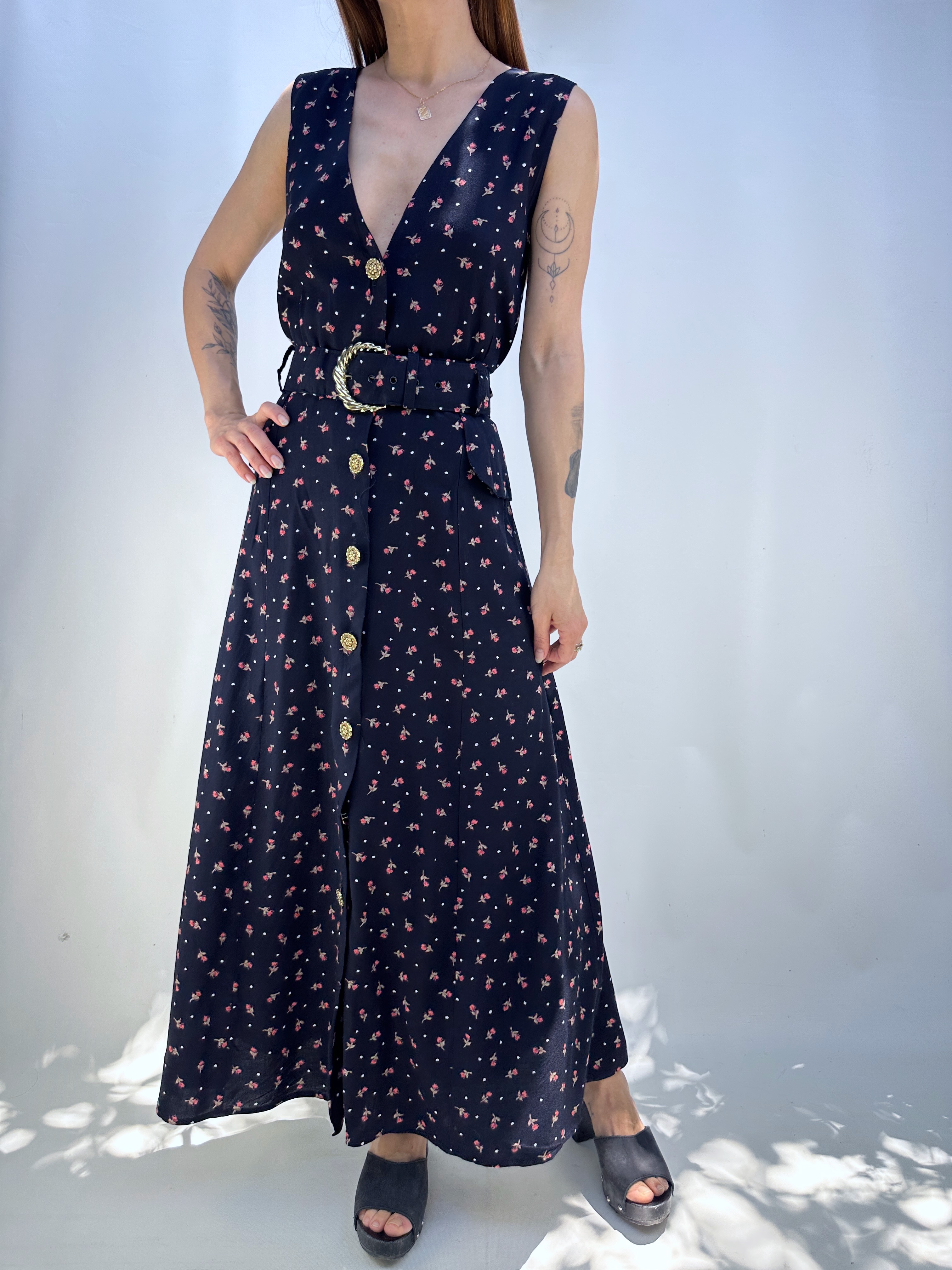 VESTIDO VINTAGE FLOREADO I M 3