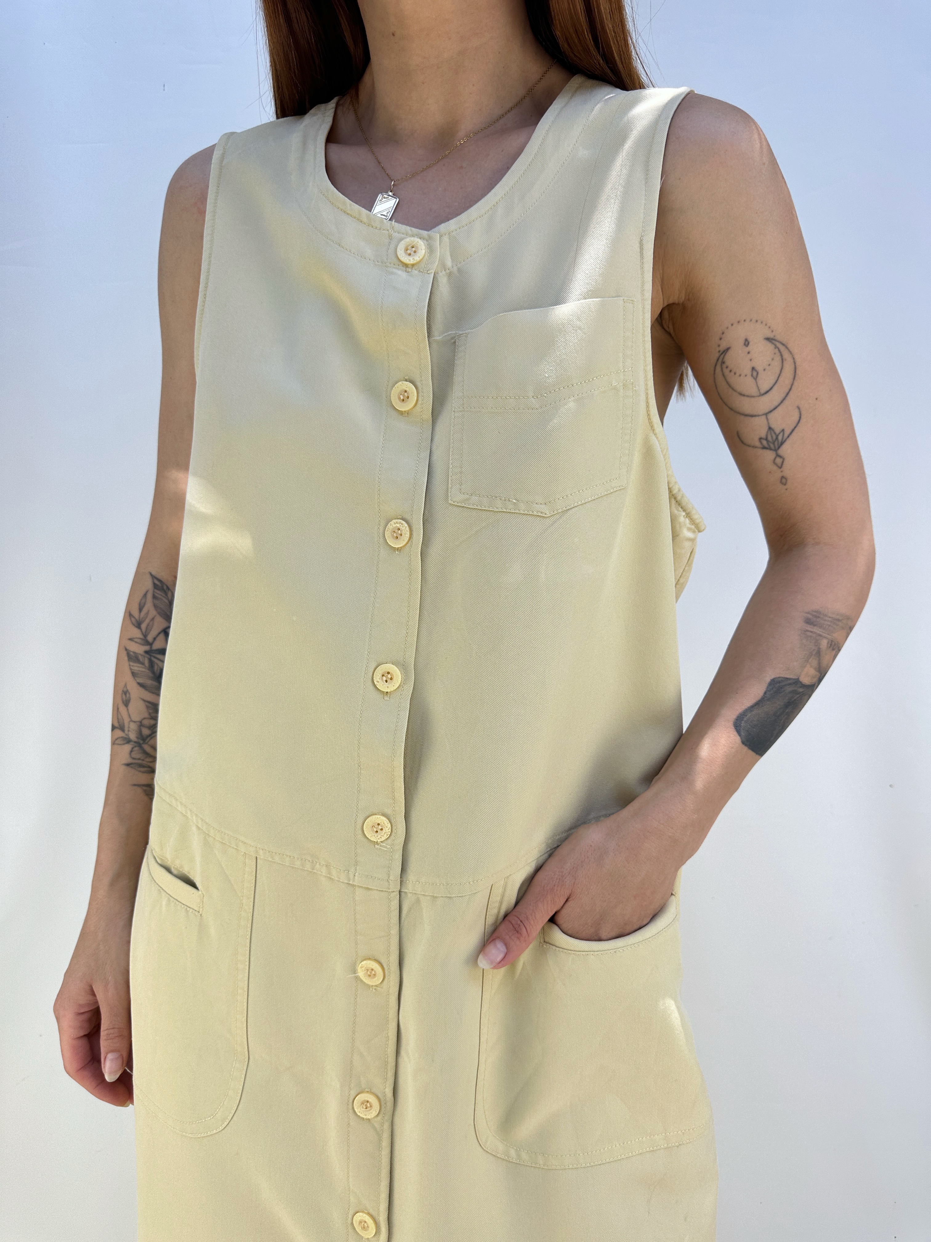 VESTIDO VINTAGE MANTEQUILLA I S-M 4