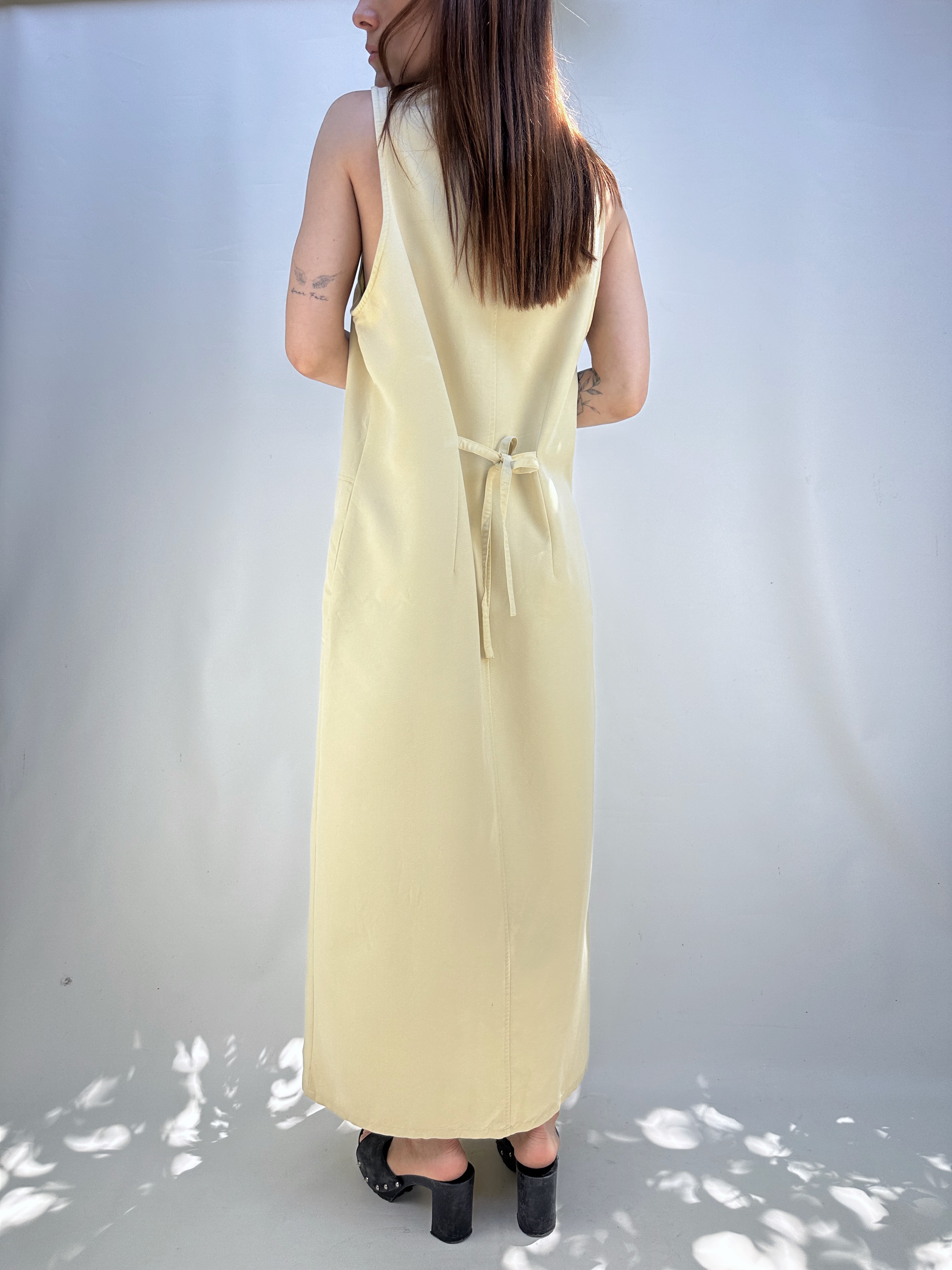 VESTIDO VINTAGE MANTEQUILLA I S-M 5