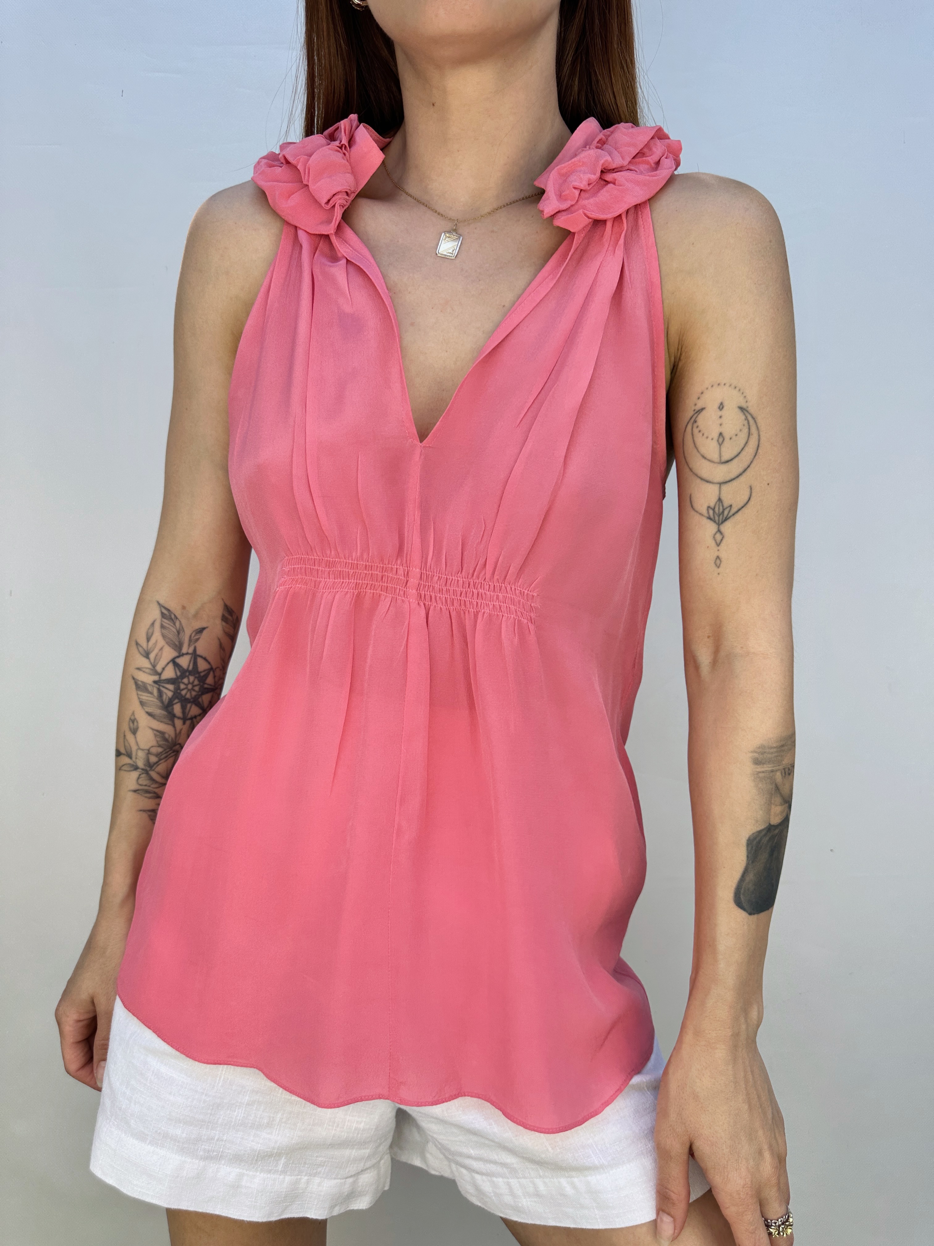 POLERA SEDA CORAL I S  1