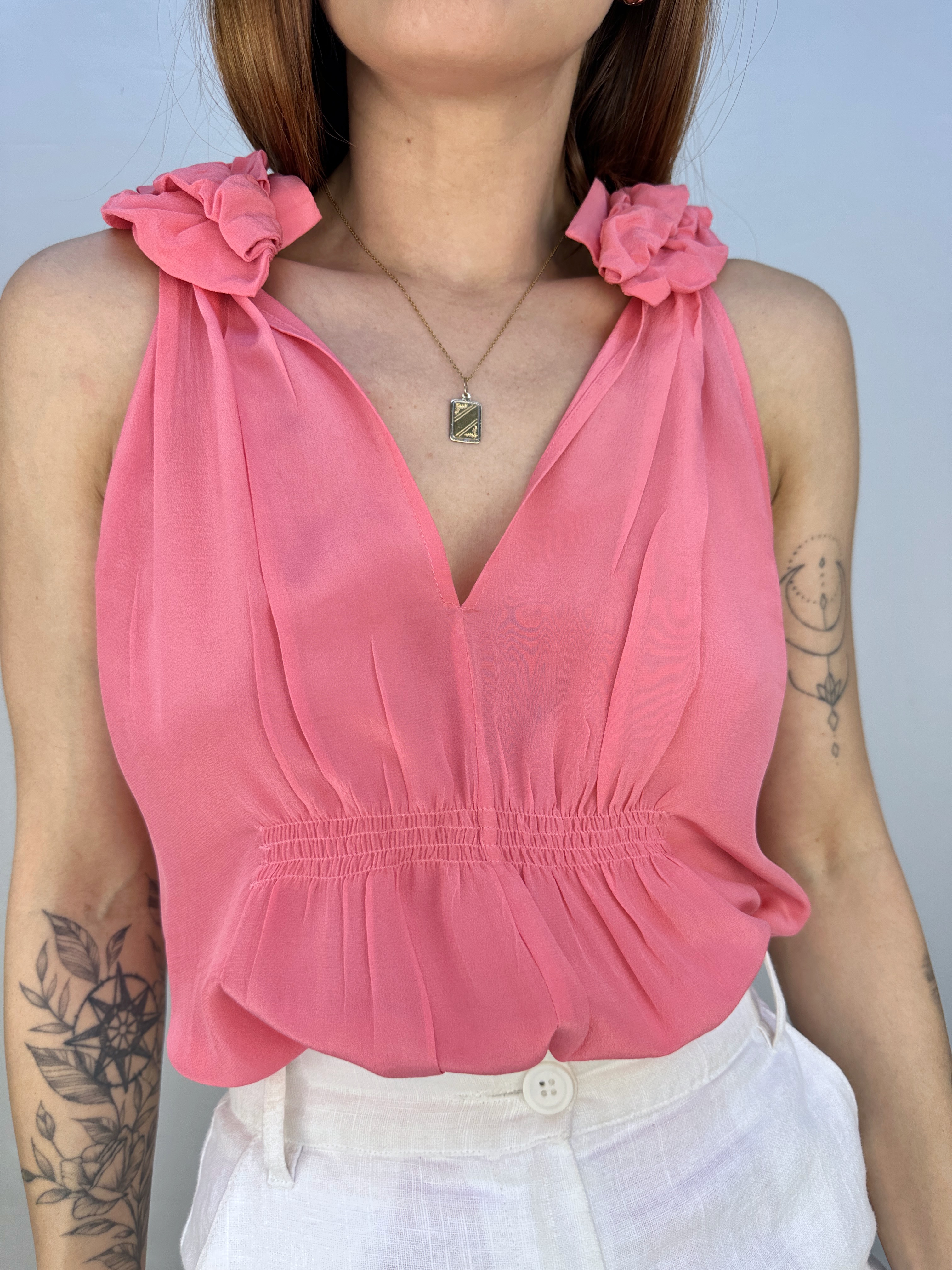 POLERA SEDA CORAL I S  3