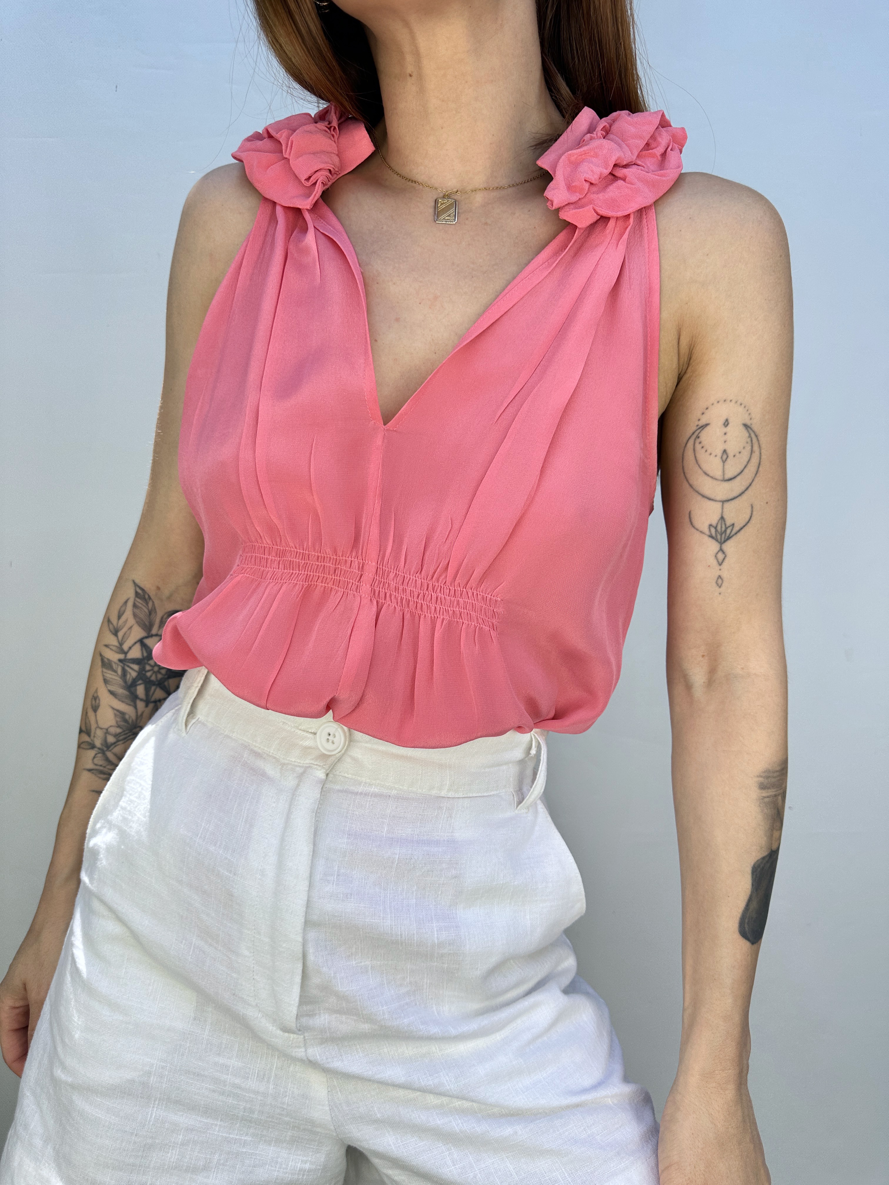 POLERA SEDA CORAL I S  4