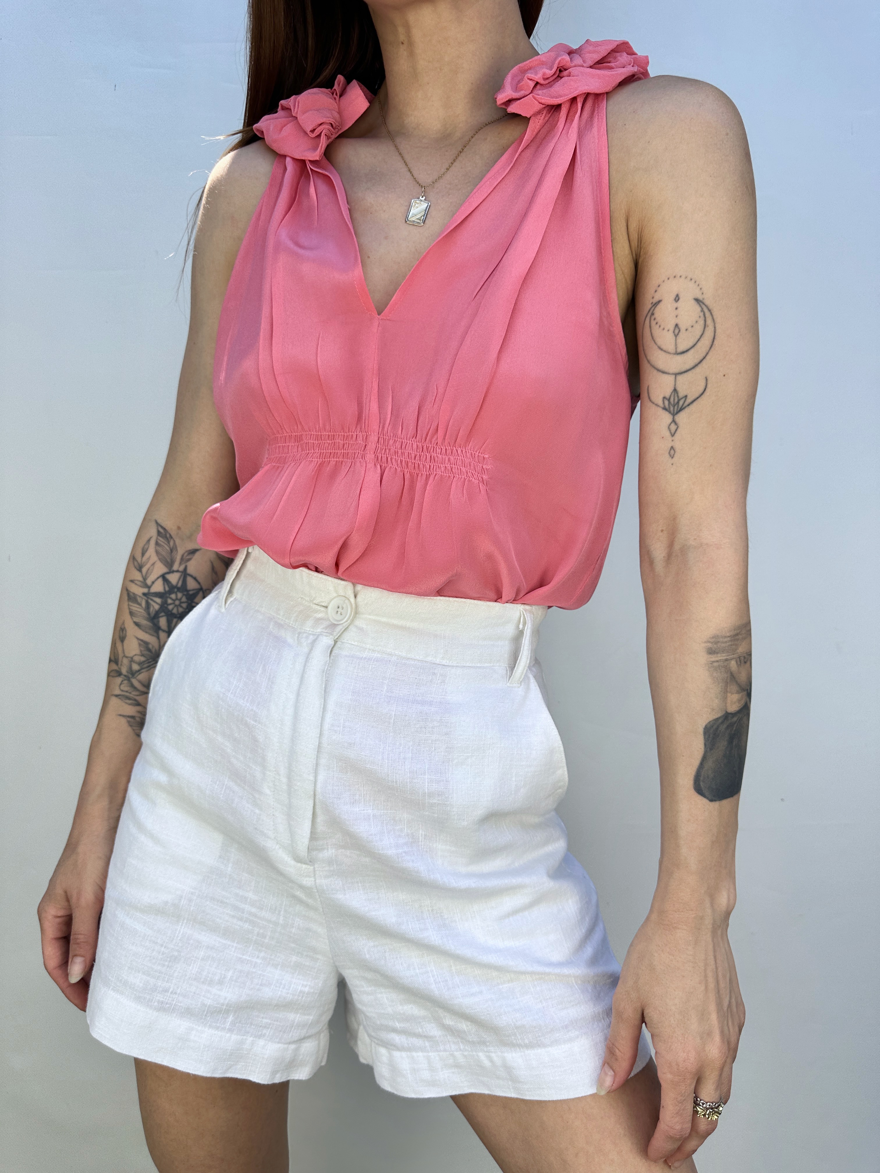 POLERA SEDA CORAL I S  5