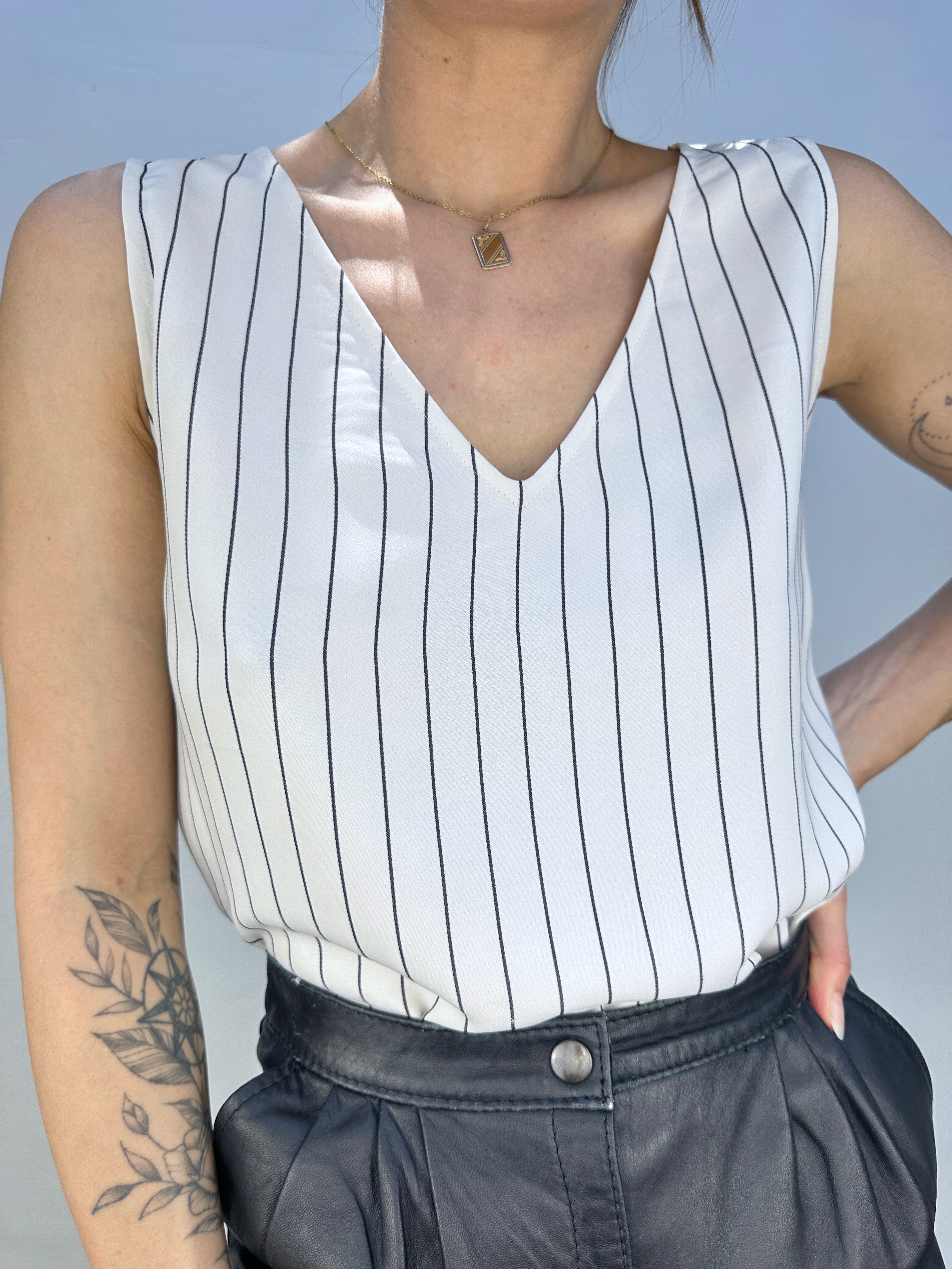 POLERA RAYADA I 2XS 3