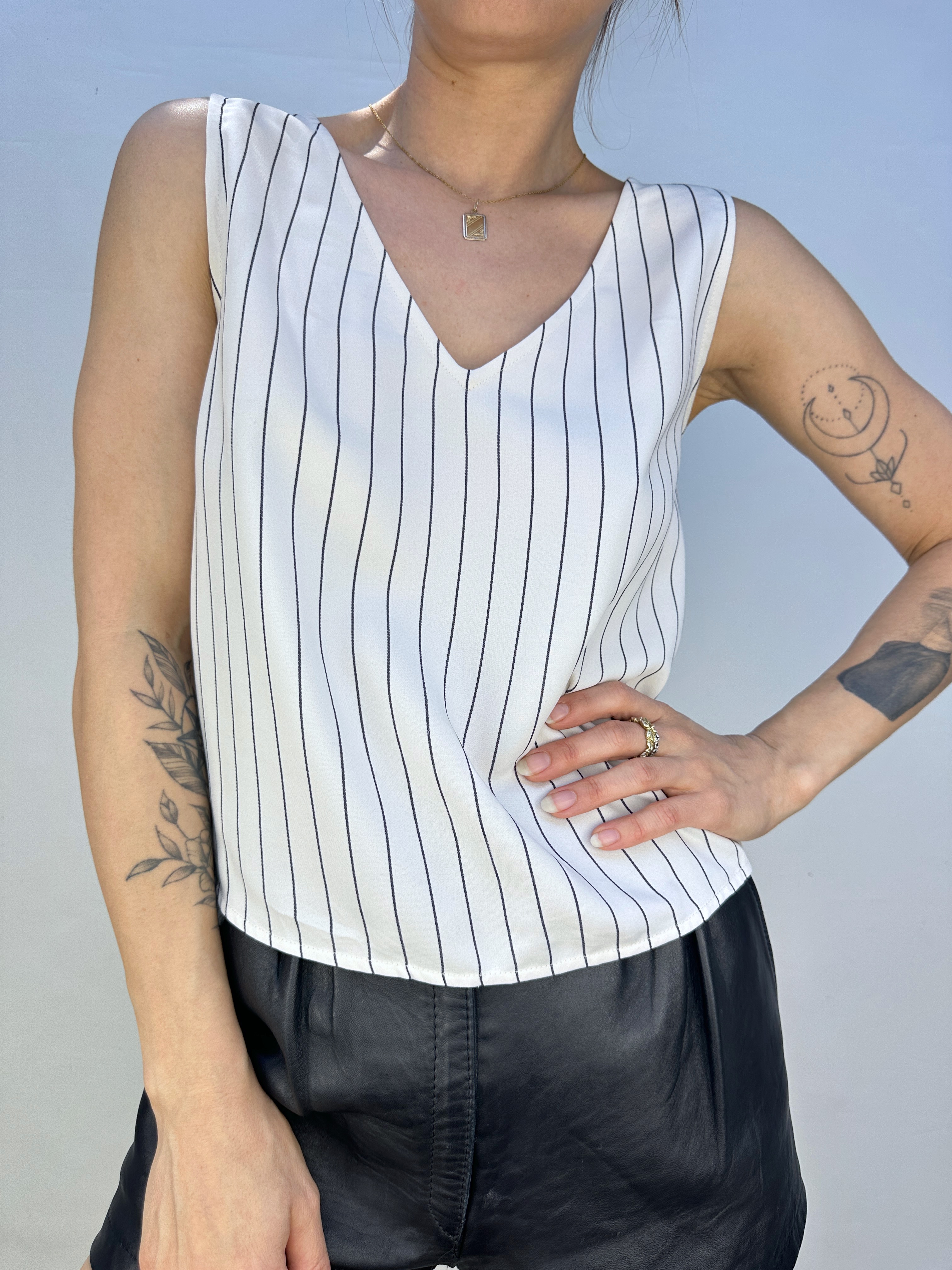 POLERA RAYADA I 2XS 4