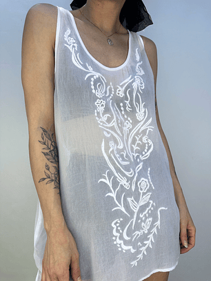 POLERA DKNY BORDADA I M