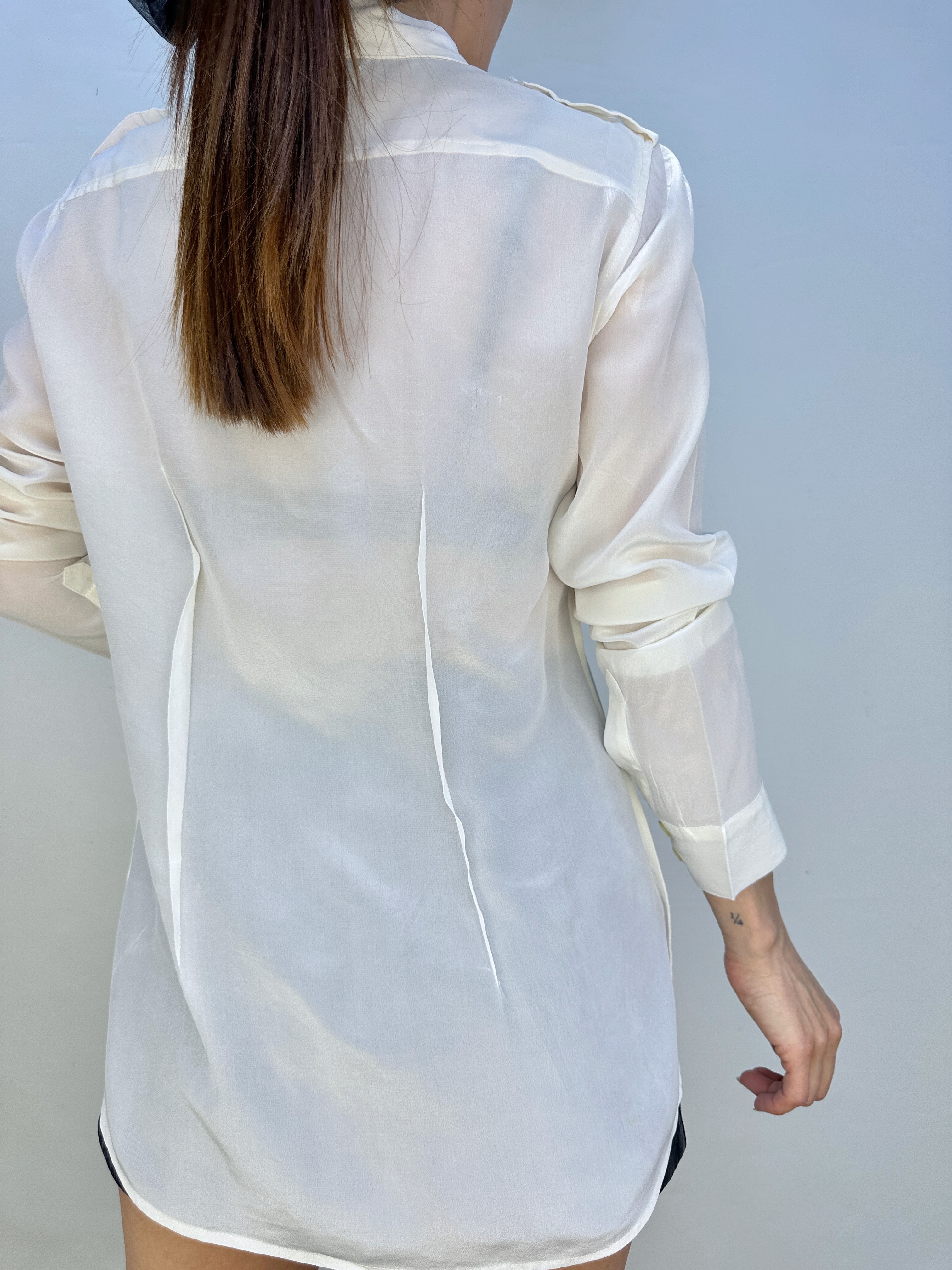 BLUSA SEDA BANANA REPUBLIC I S 7