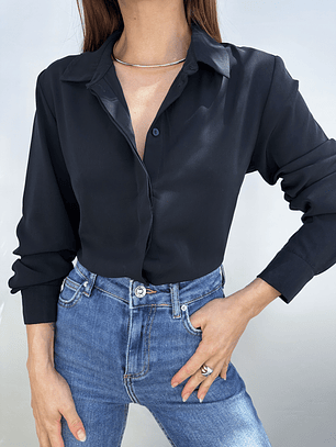 BLUSA BÁSICA NEGRA I S-M