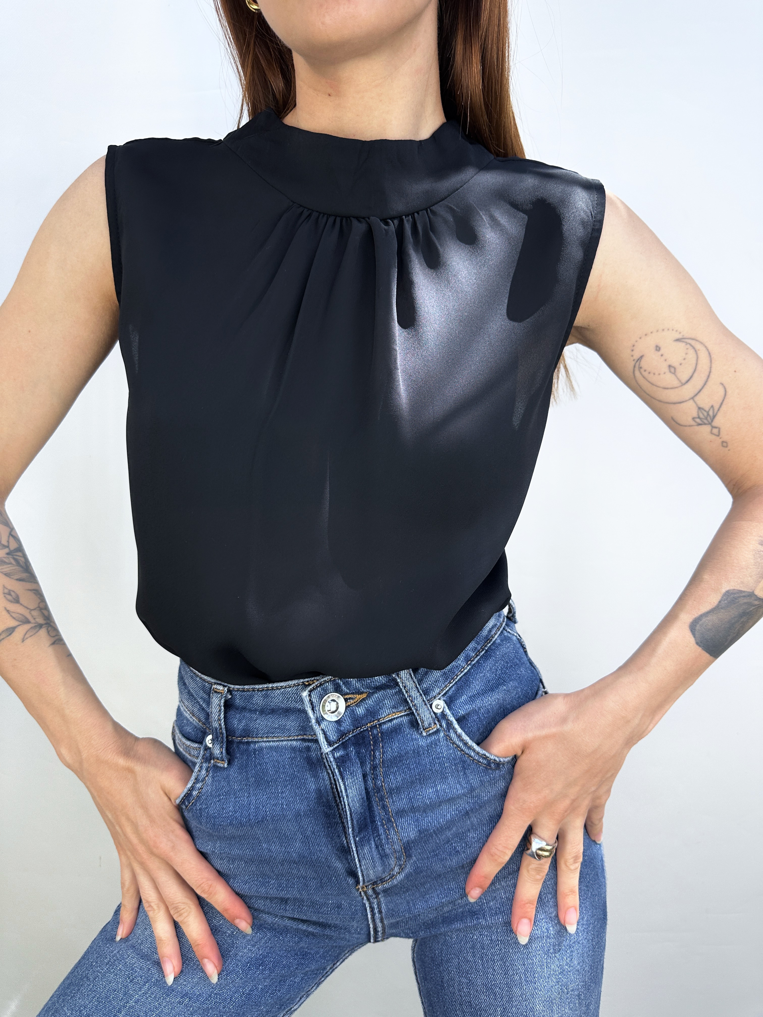 POLERA NEGRA I M-L 1