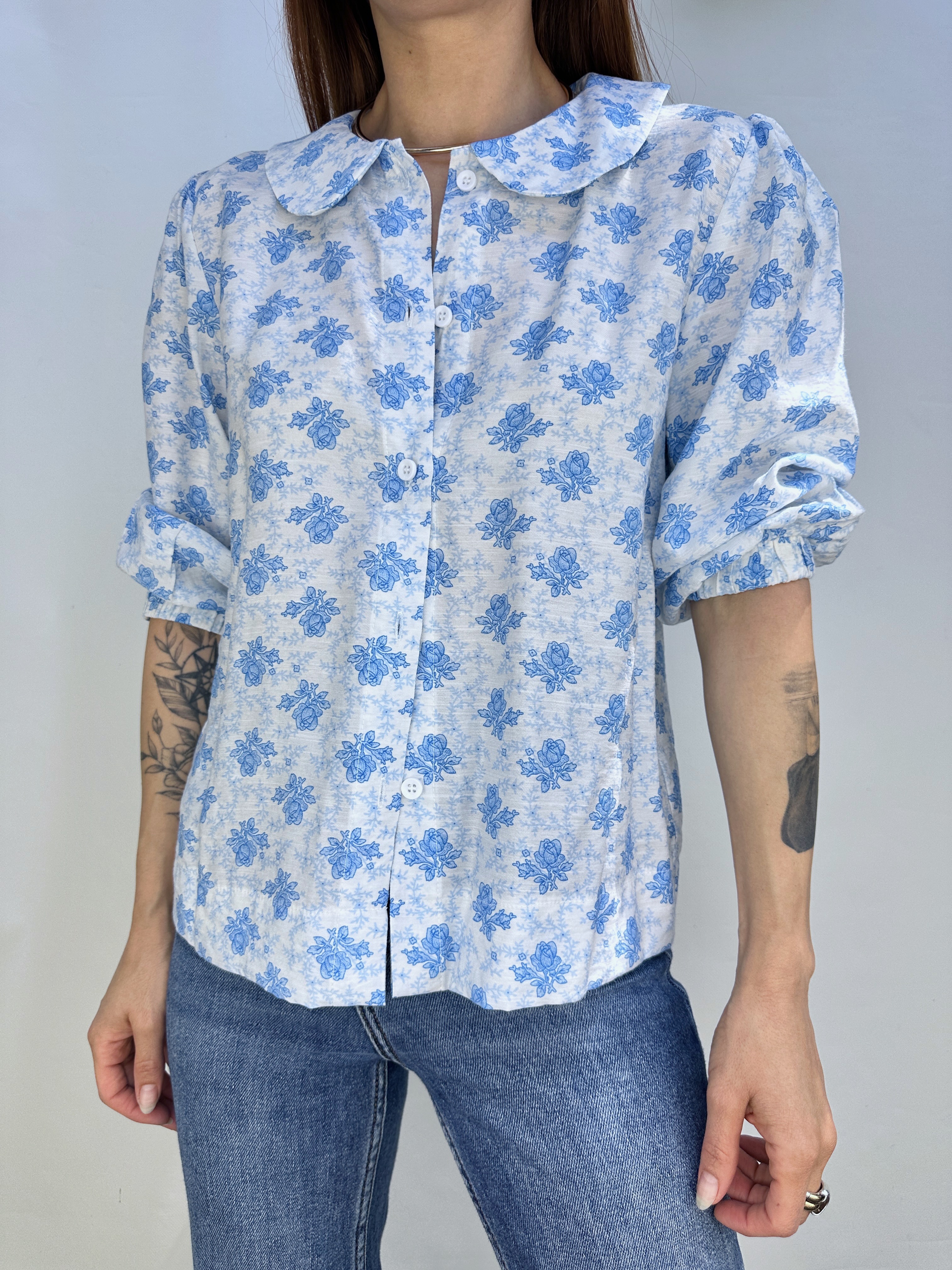 BLUSA VINTAGE I ALGODÓN I XS 3