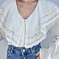 BLUSA VINTAGE CROCHET I L-XL - Miniatura 7