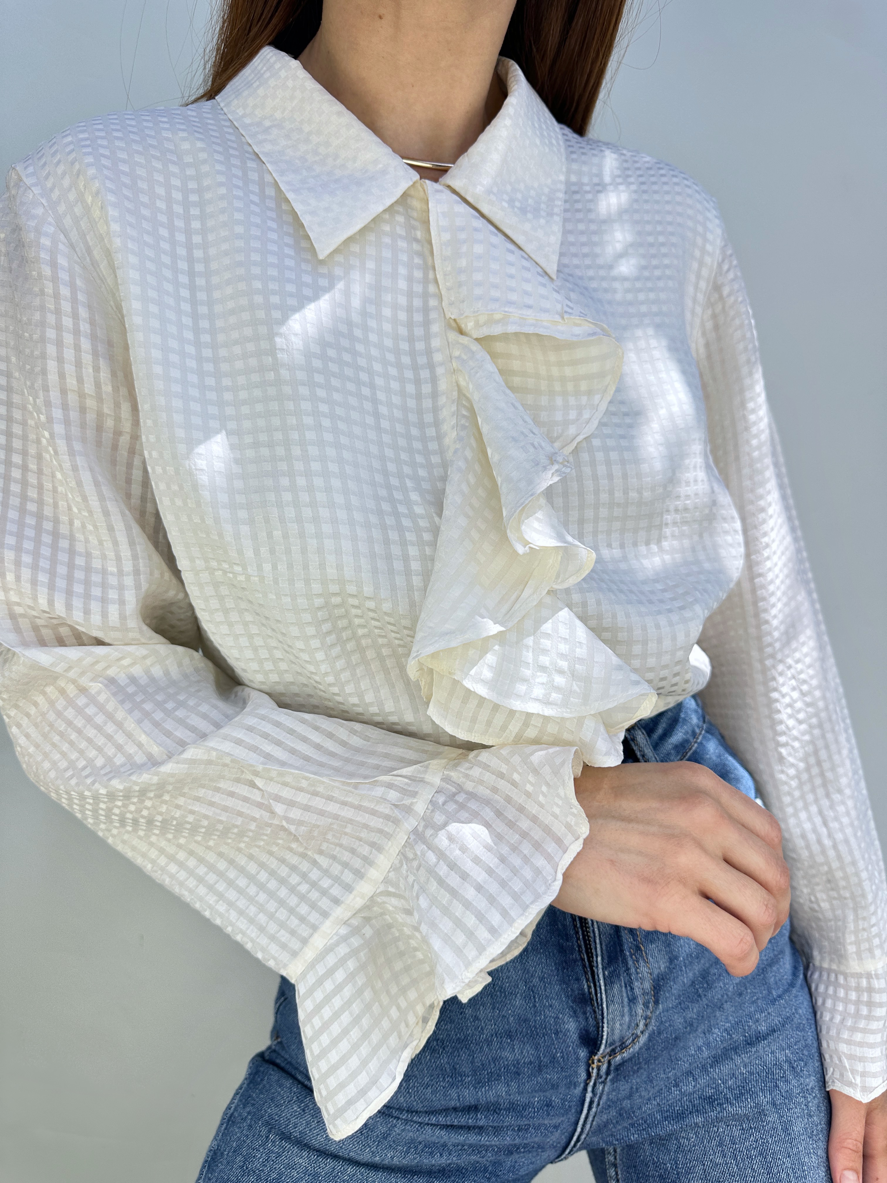 BLUSA SEDA ANNE KLEIN I L  1