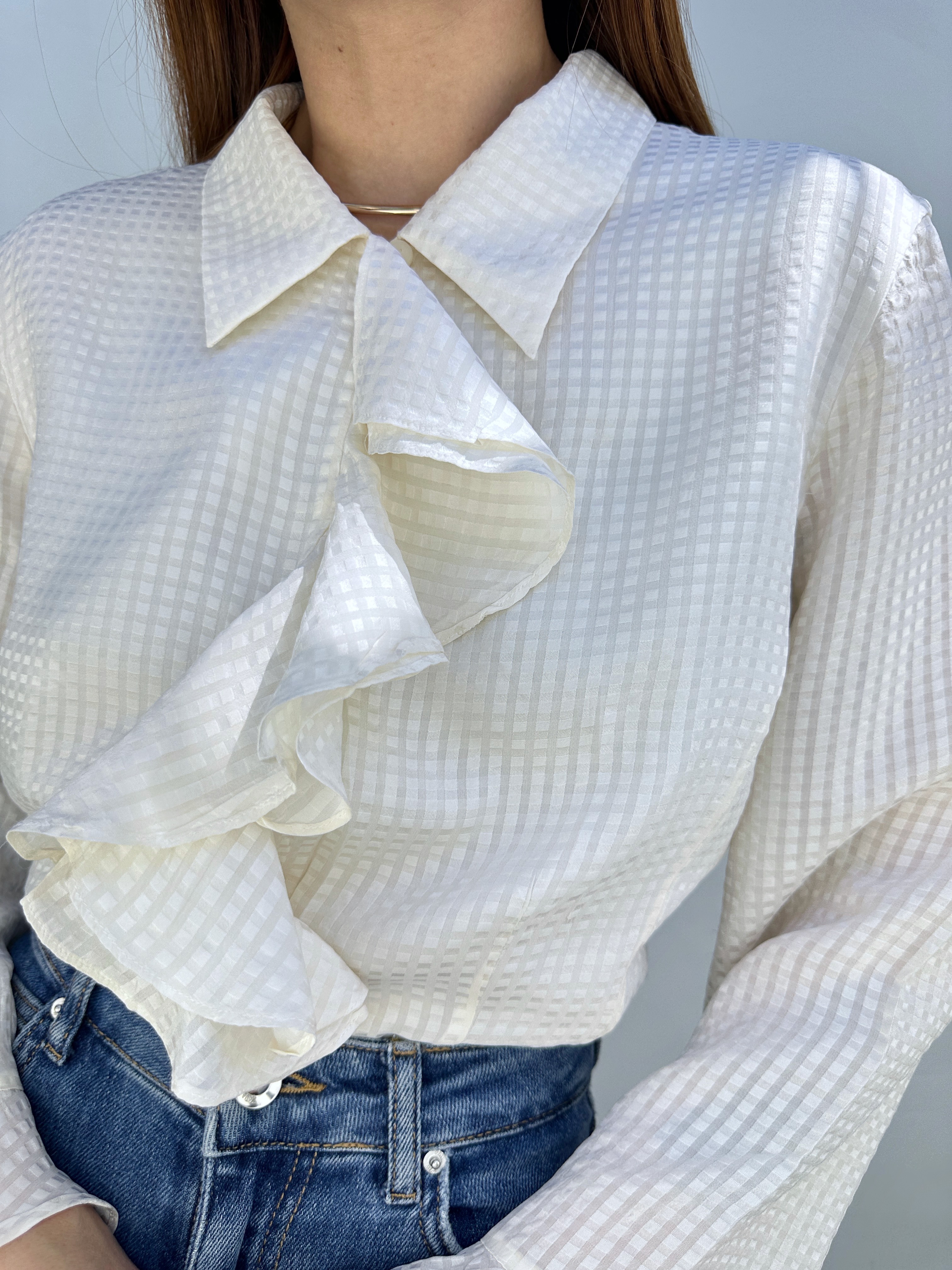 BLUSA SEDA ANNE KLEIN I L  5