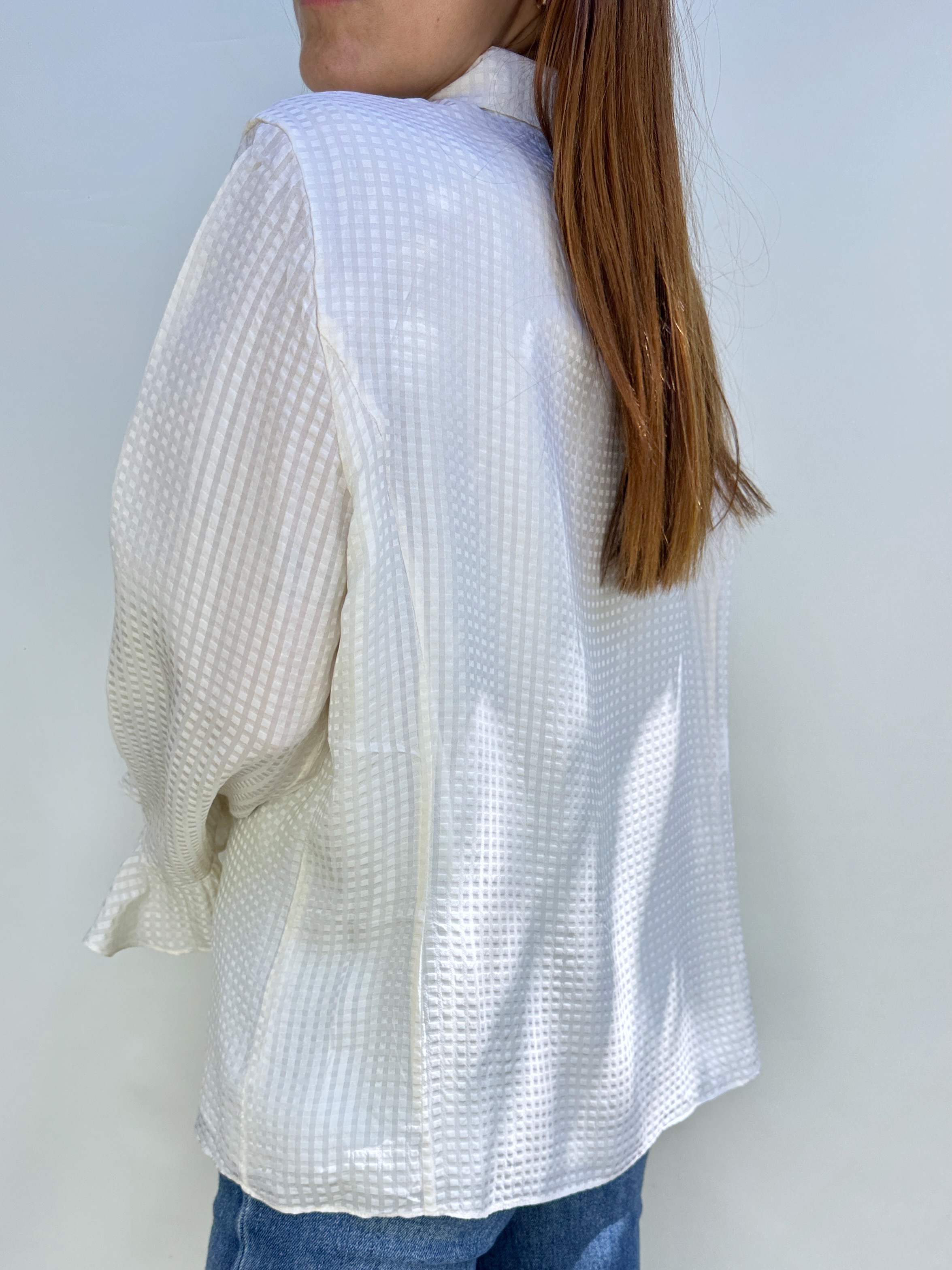 BLUSA SEDA ANNE KLEIN I L  8